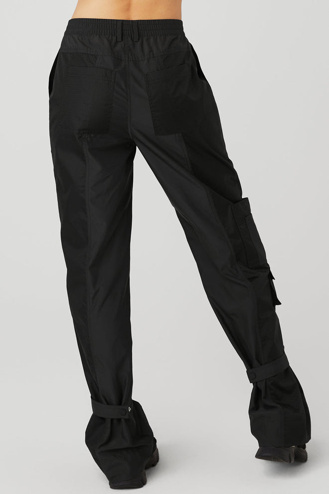 Velour Baller Pant - Black