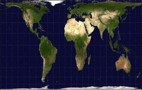 Gall-Peters projection