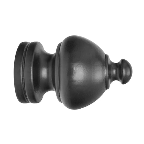 black sherwood finial