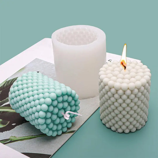 Spiral Pillar Candle Molds Light Boutique Candle Mold Home