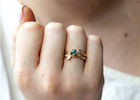Nature Inspired Engagement Rings