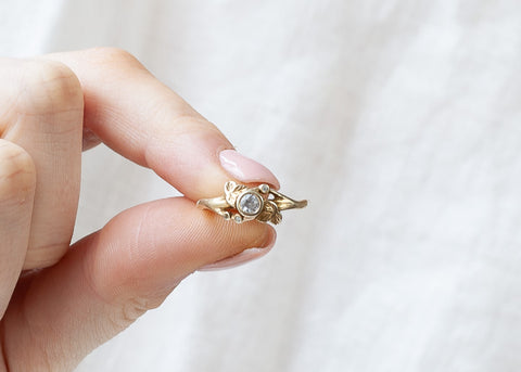 Nature Inspired Engagement Rings