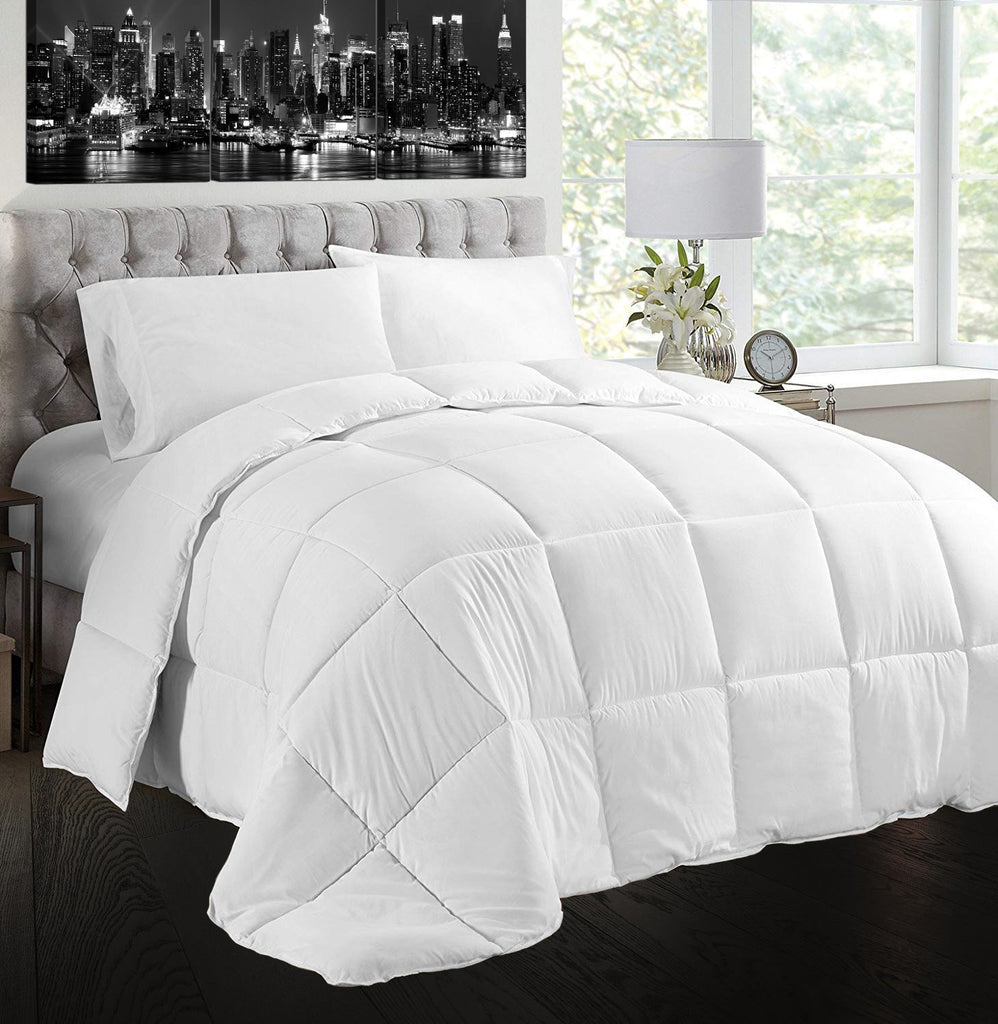 Creative Living Solutions Feather And Down Comforter King Size 102