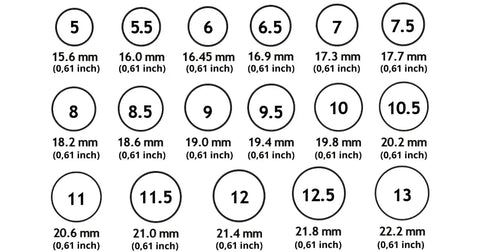 Icemafia jewelry ring size chart measure what is your ring size