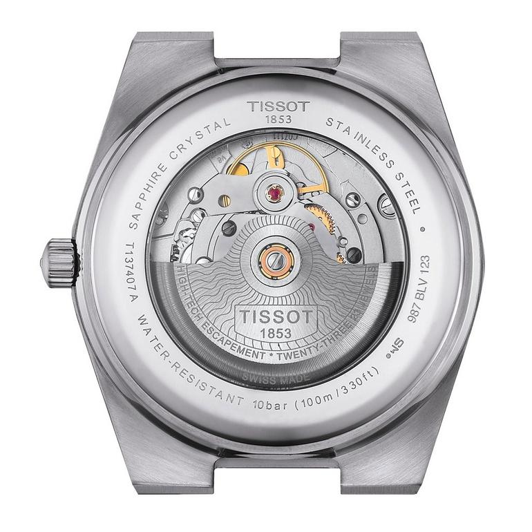 Tissot PRX Powermatic 80 caseback