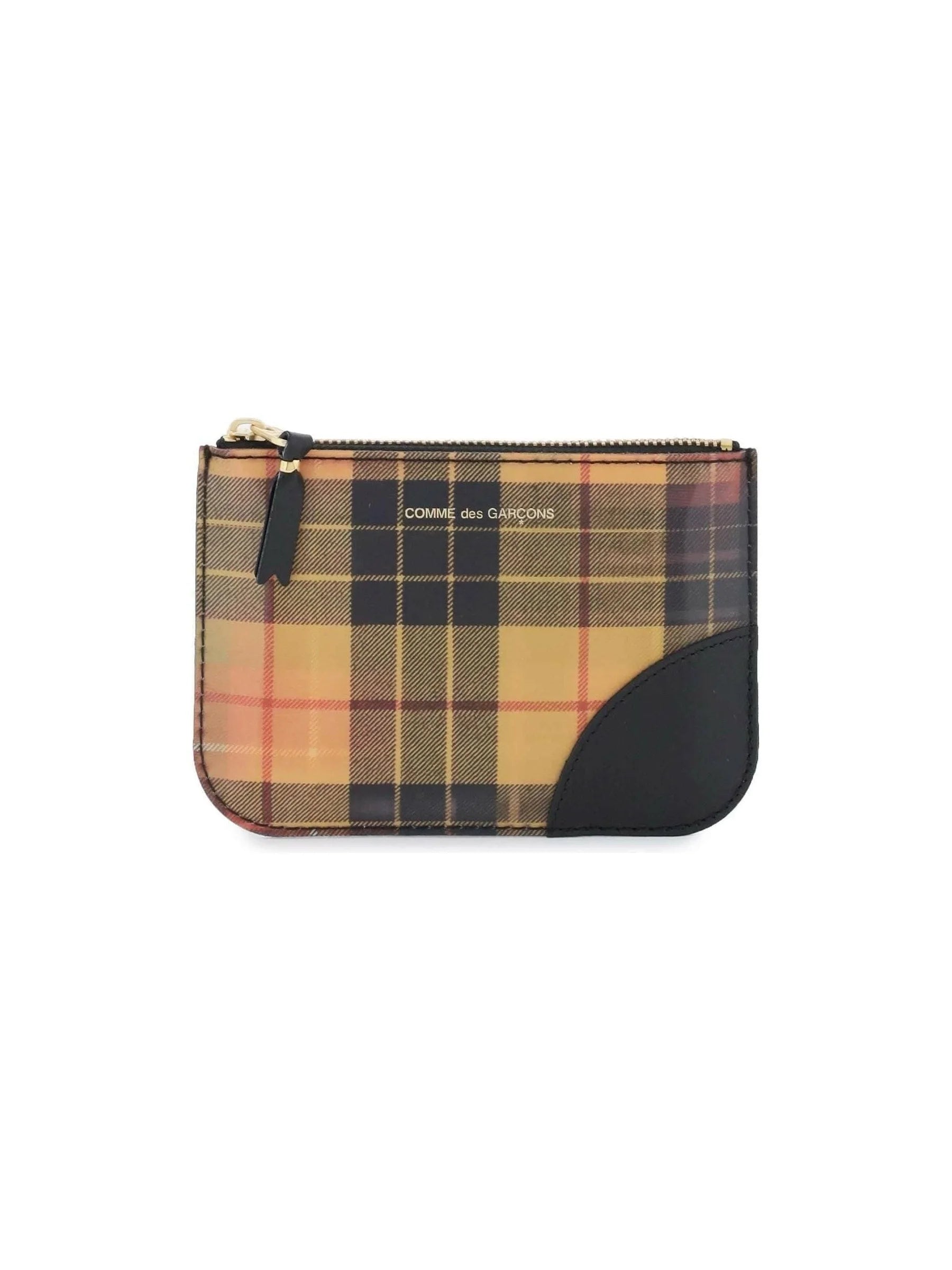 Lenticular Plaid Coin Pouch