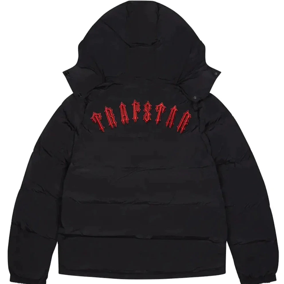 Trapstar Irongate Arch It's A Secret Hooded Gel Tracksuit Black/White Men's  - FW23 - US