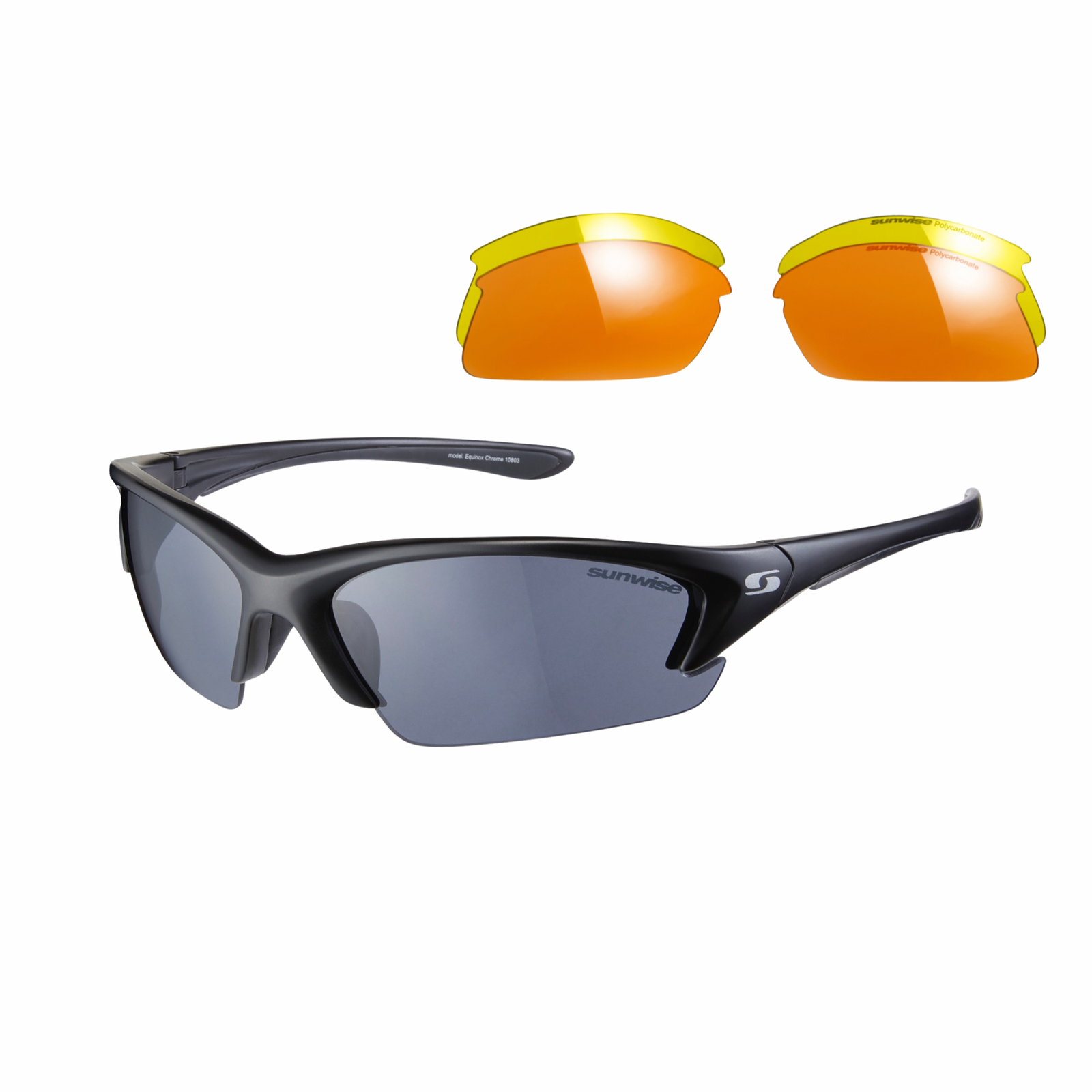 tornillo Marinero cielo Gafas de sol deportivas Equinox con lentes intercambiables - 8 colores