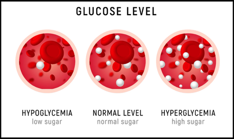 Glucose Levels - Cardia 7 Omega 7 Example