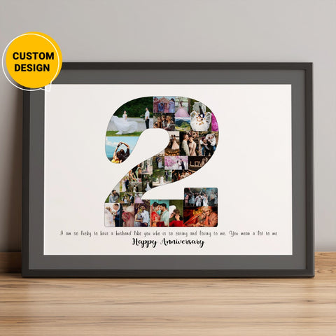 Personalized 2nd anniversary gifts