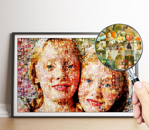 Personalized Photo Mosaic gift