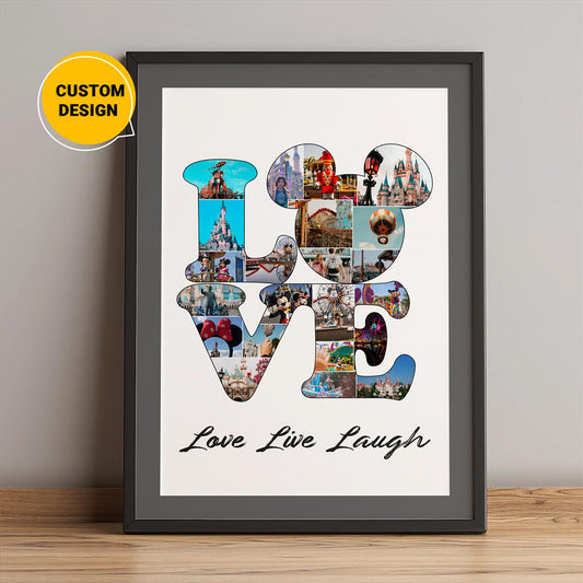 Personalized Disney Lover Photo Collage Kids Gift Ideas – CollagemasterCo