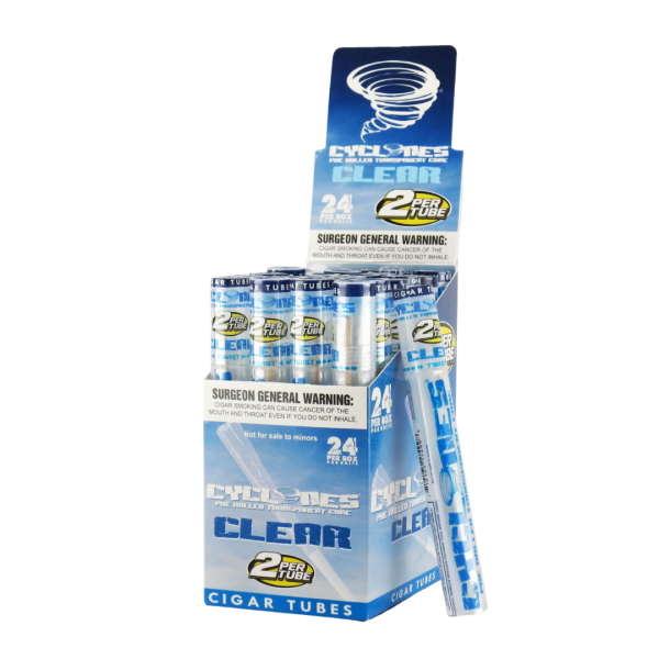 Cyclones Pre Rolled Transparent Cones Klear