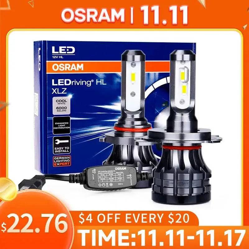 OSRAM Enhanced Visibility LED Car Headlight Bulbs for Extended Longevity