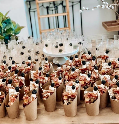 charcuterie cups for large crowds