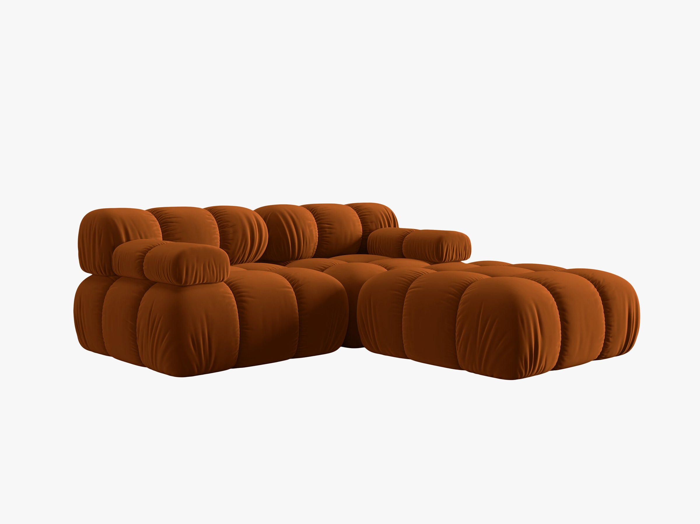 Bellis sofas velvet terracotta