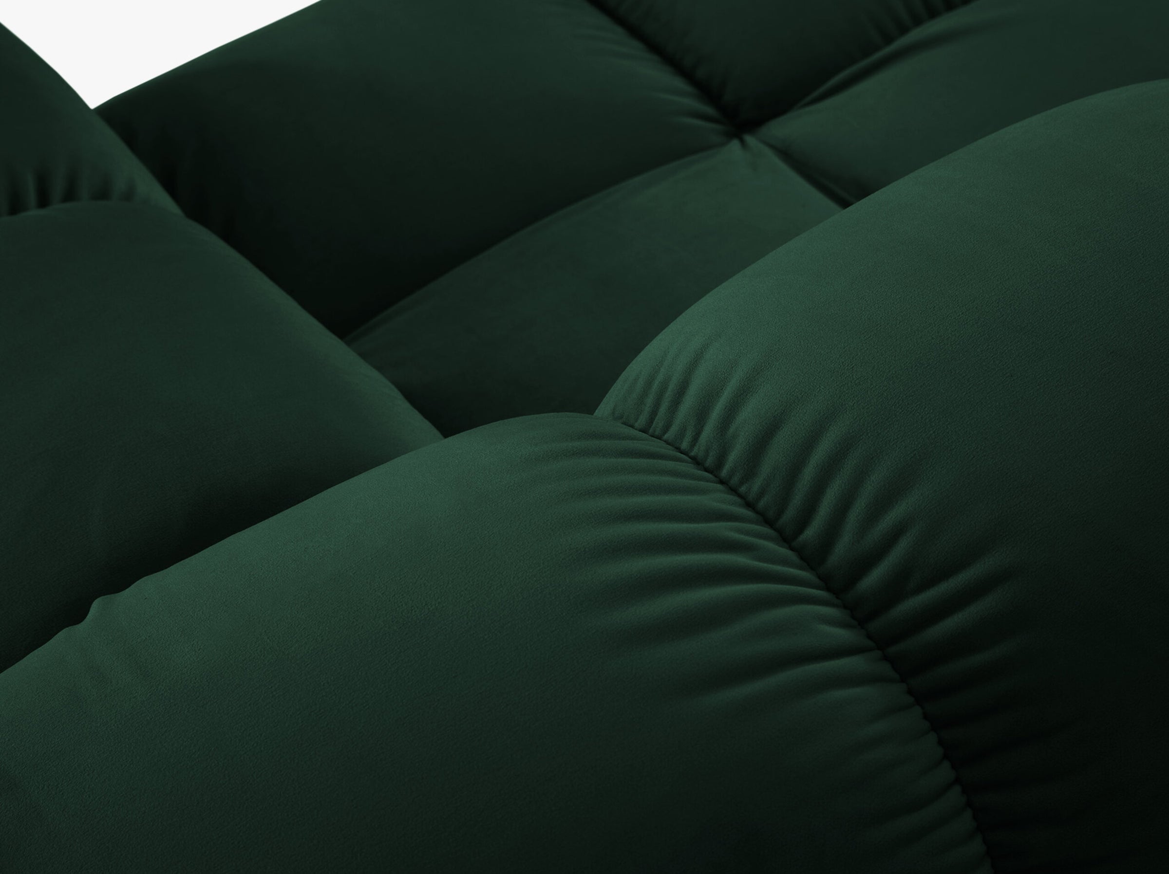 Bellis sofas samt flaschengrün