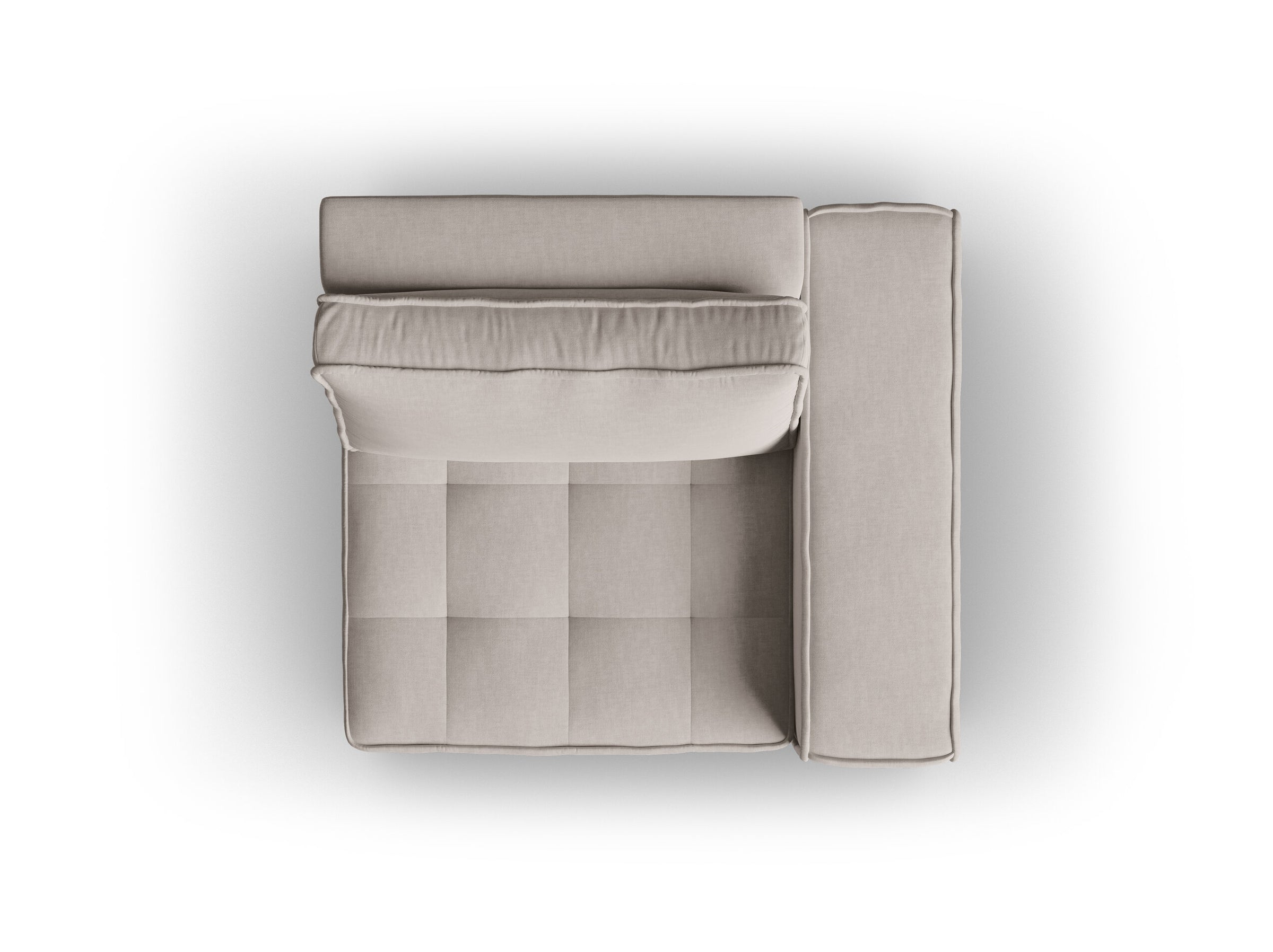 Mike sofas structured fabric light grey