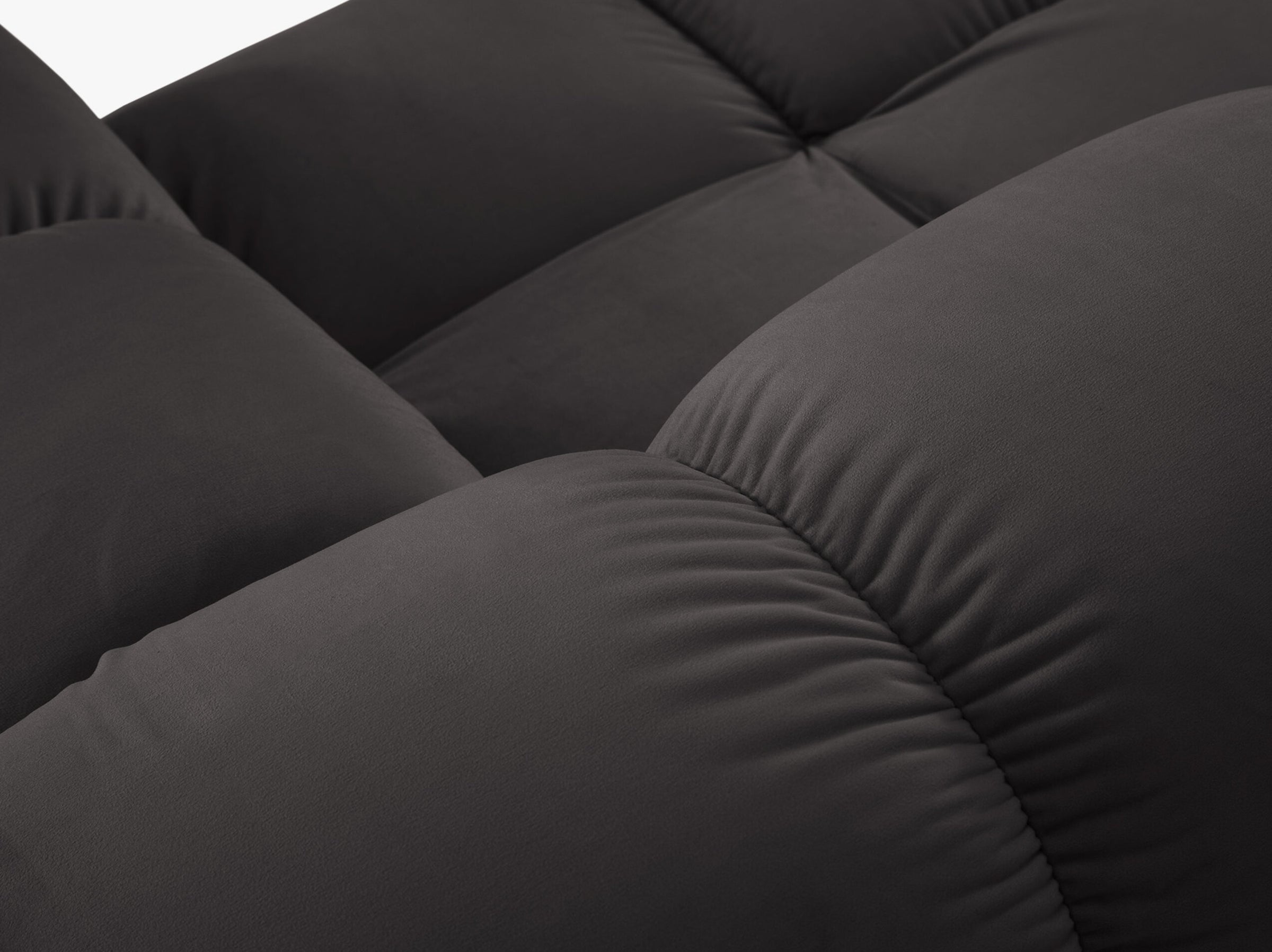 Bellis sofas velvet dark grey