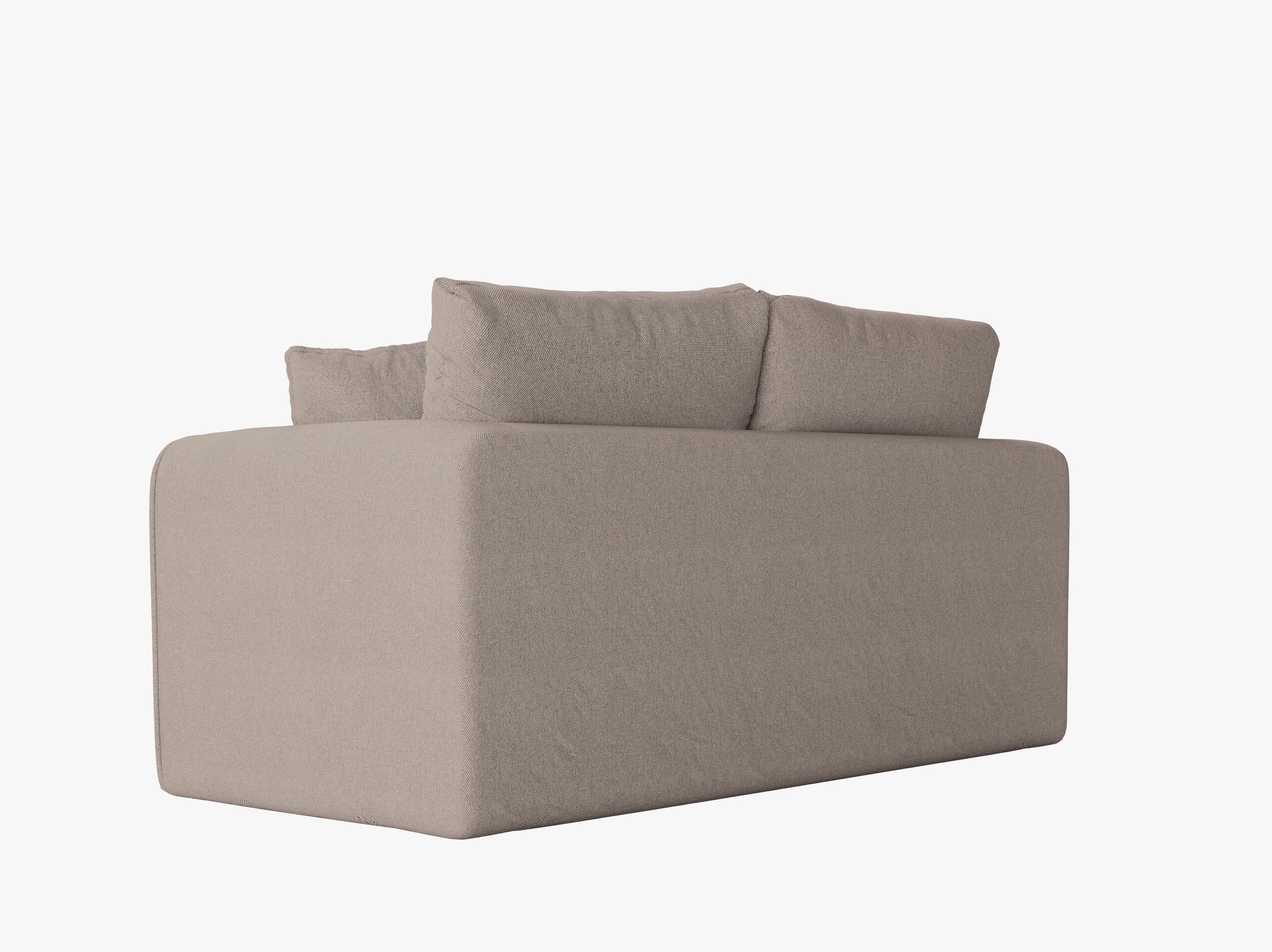 Lido sofas strukturierter stoff beige