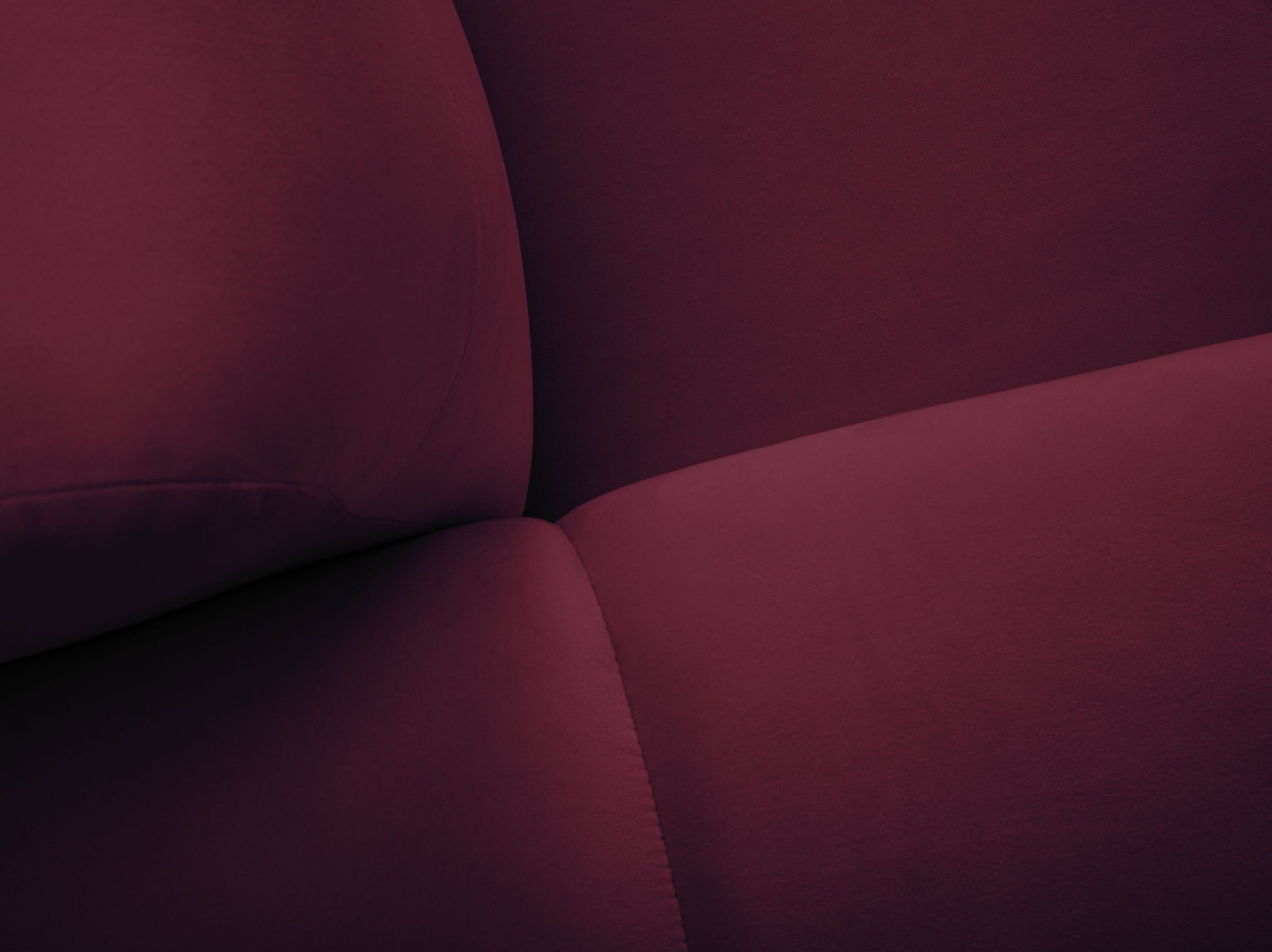 Kendal sofás terciopelo púrpura