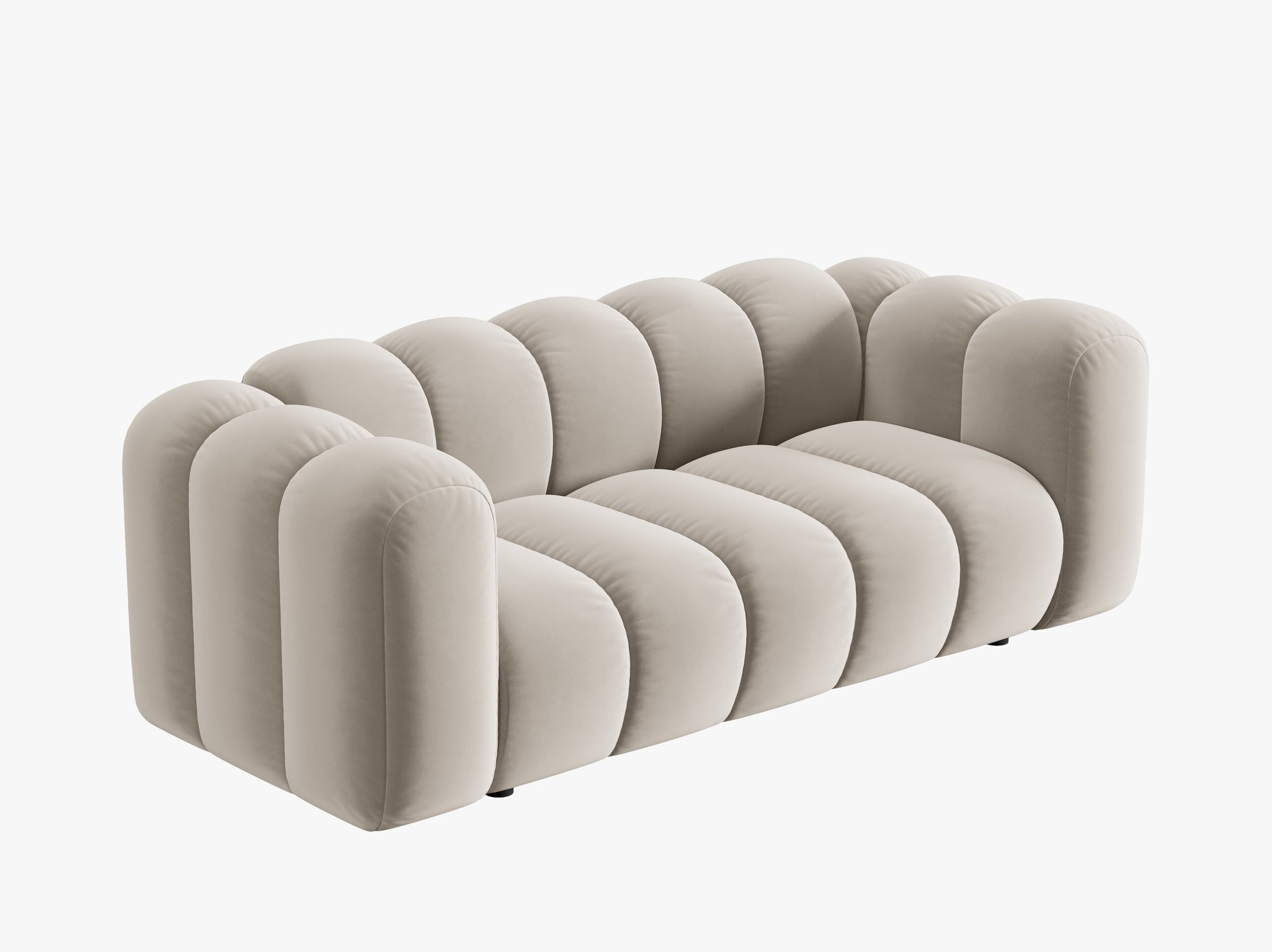 Lupine sofas velvet beige