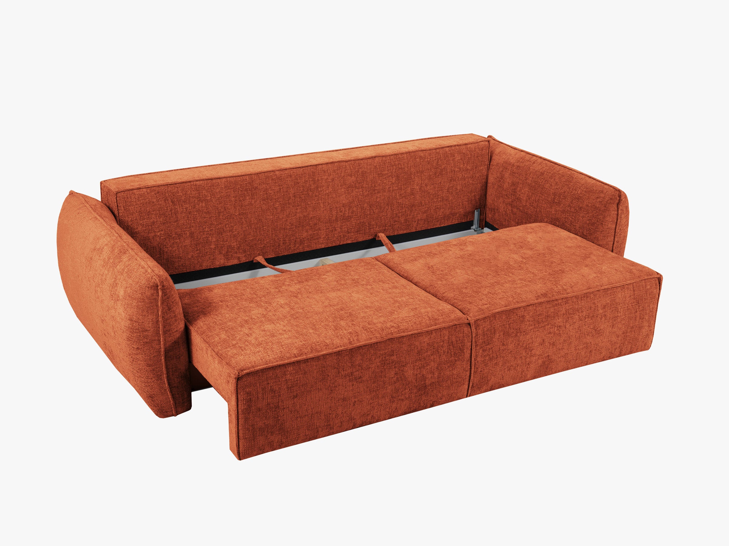 Kaelle sofas chenille terrakotta