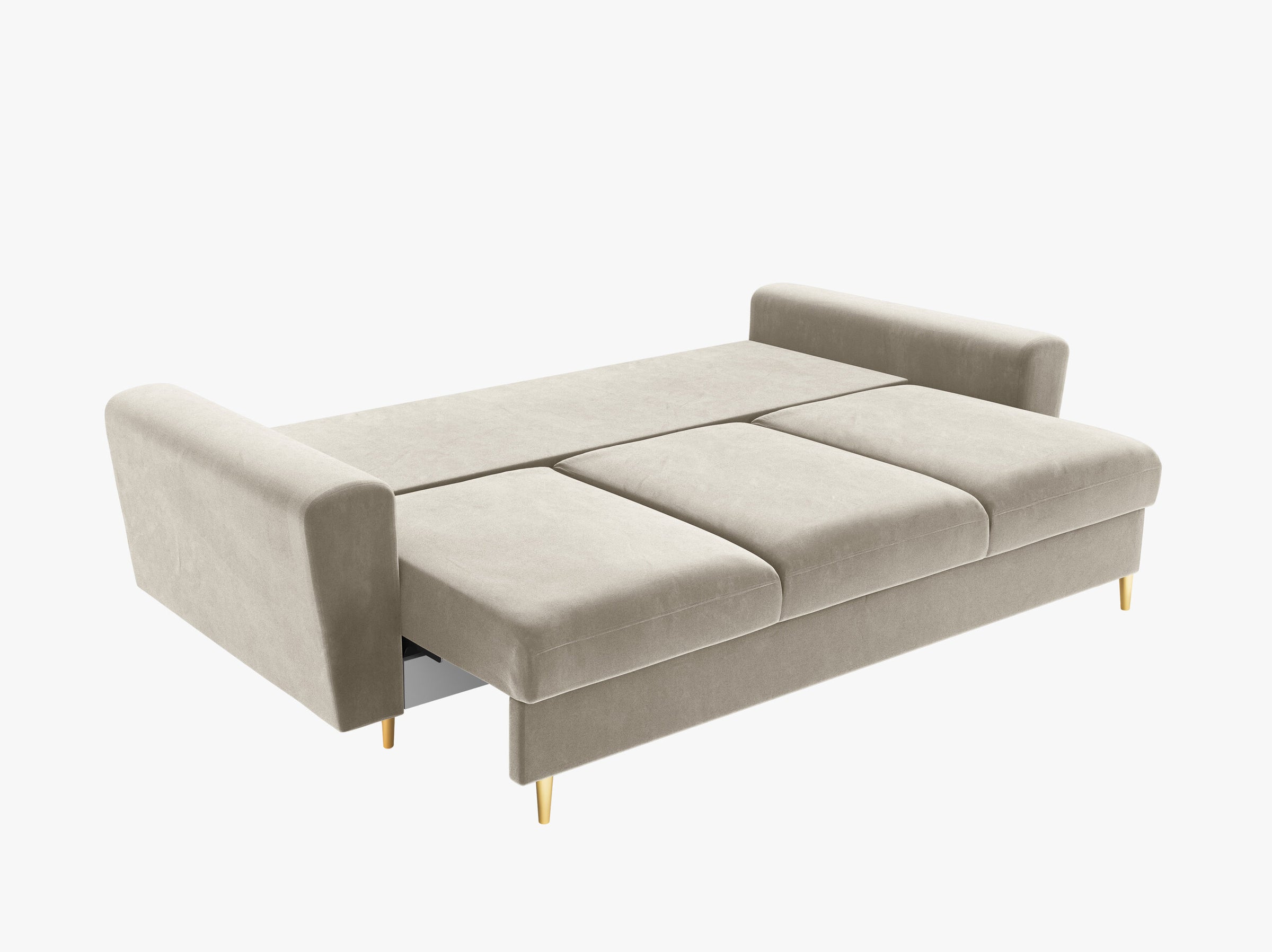 Moghan sofas velvet light beige