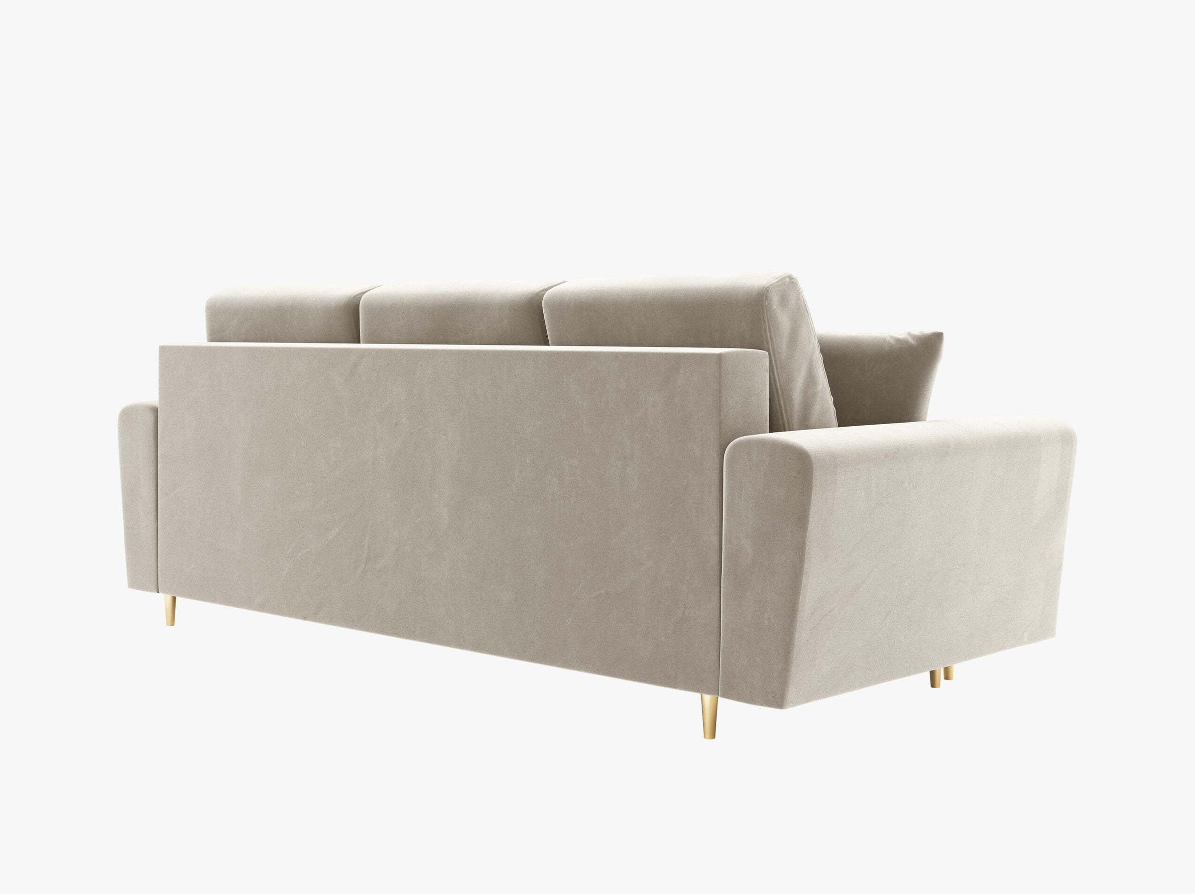 Moghan sofas velvet light beige