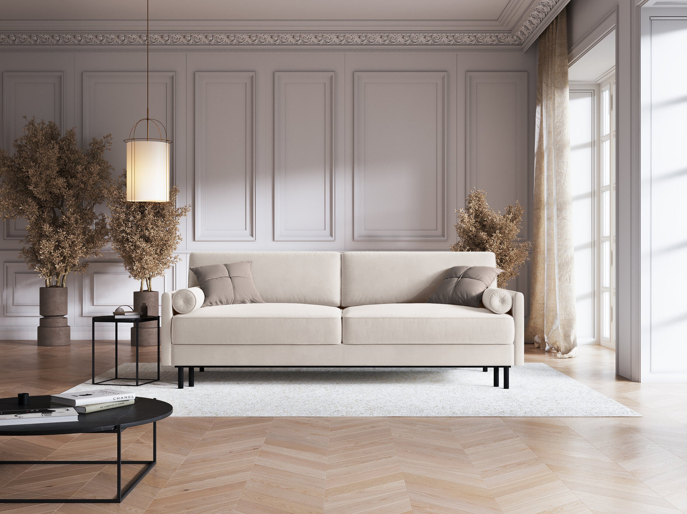 Scott sofas samt leichtes beige