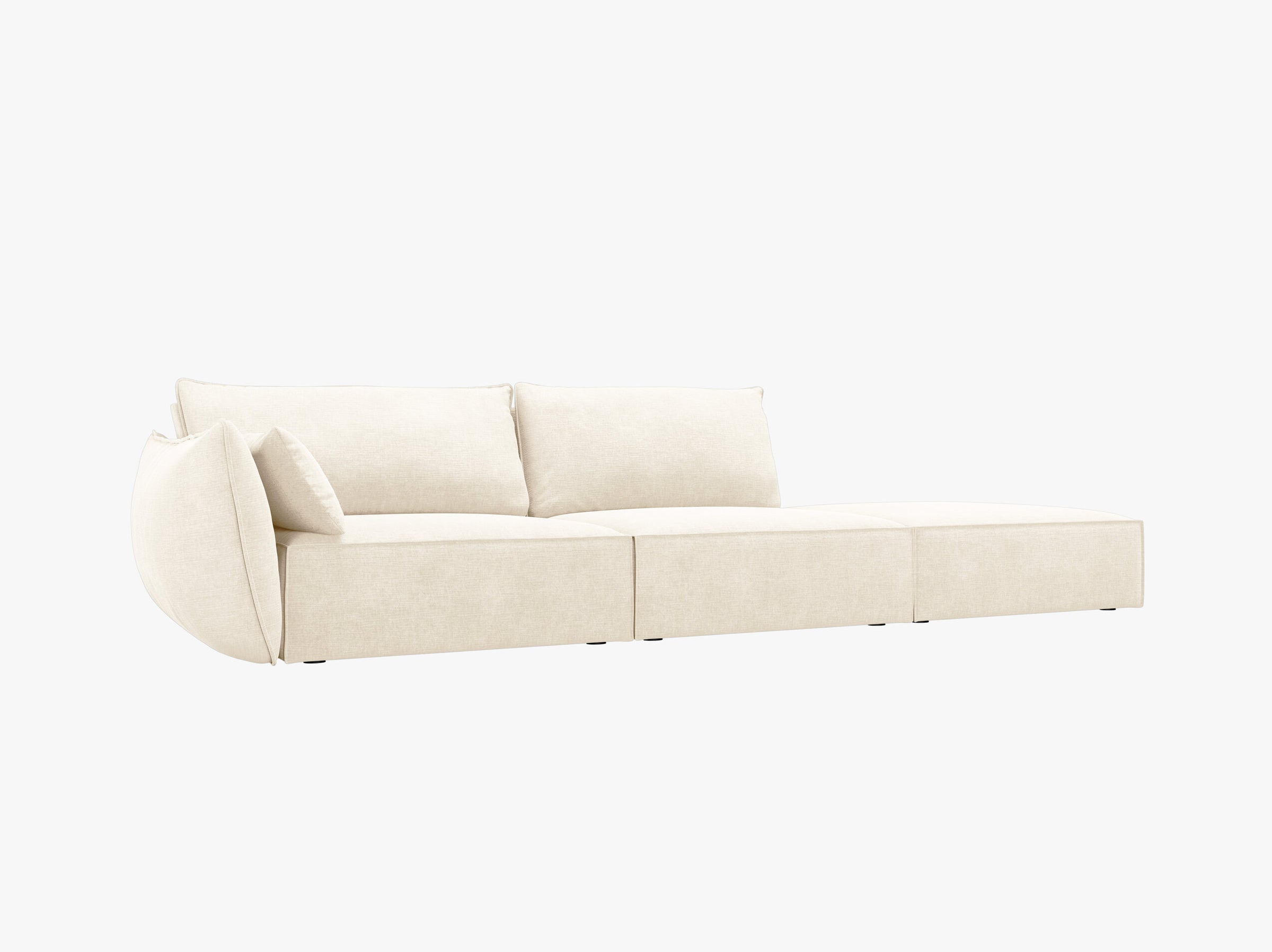 Kaelle sofas chenille light beige