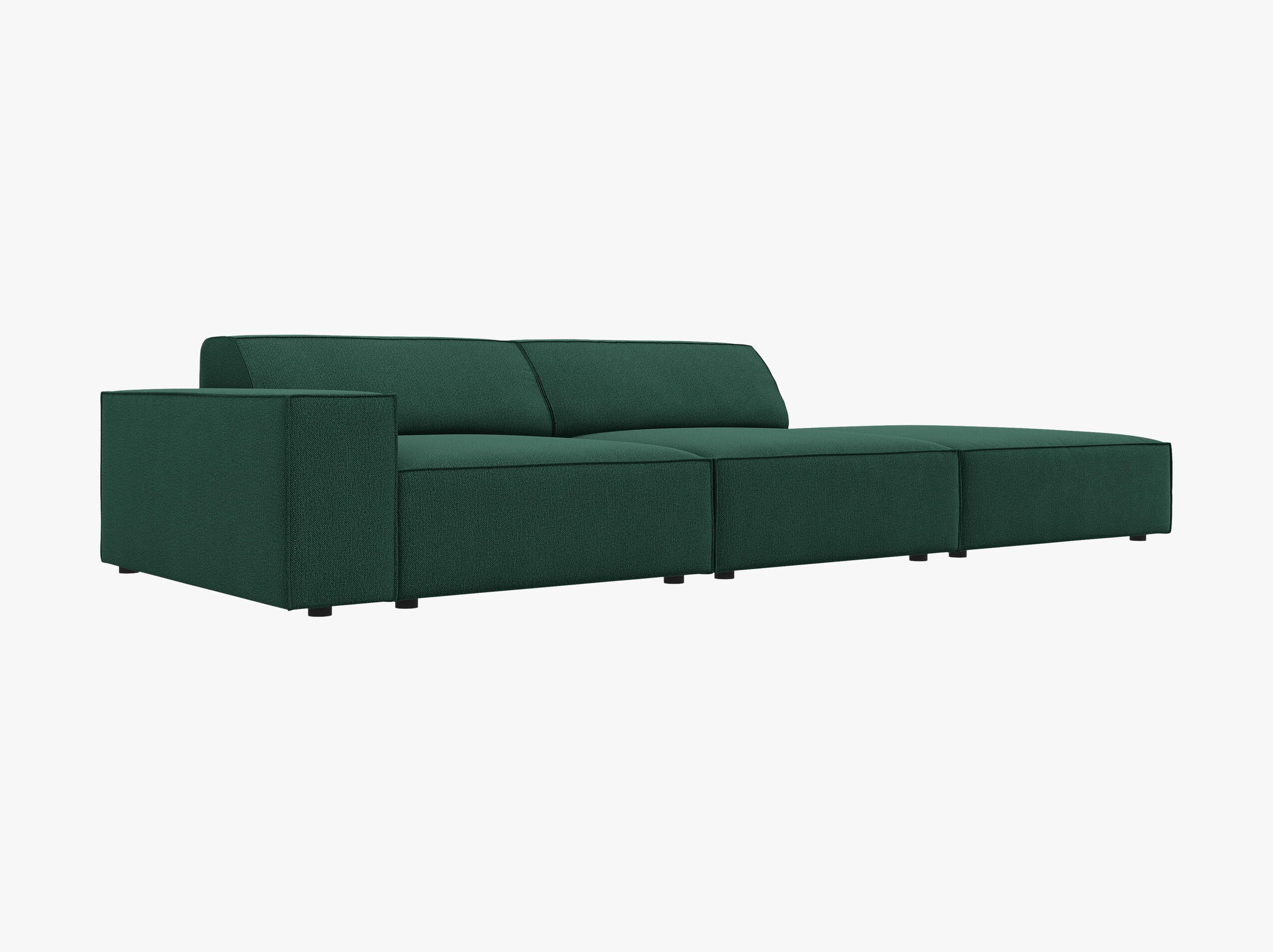 Jodie sofas strukturierter stoff grün