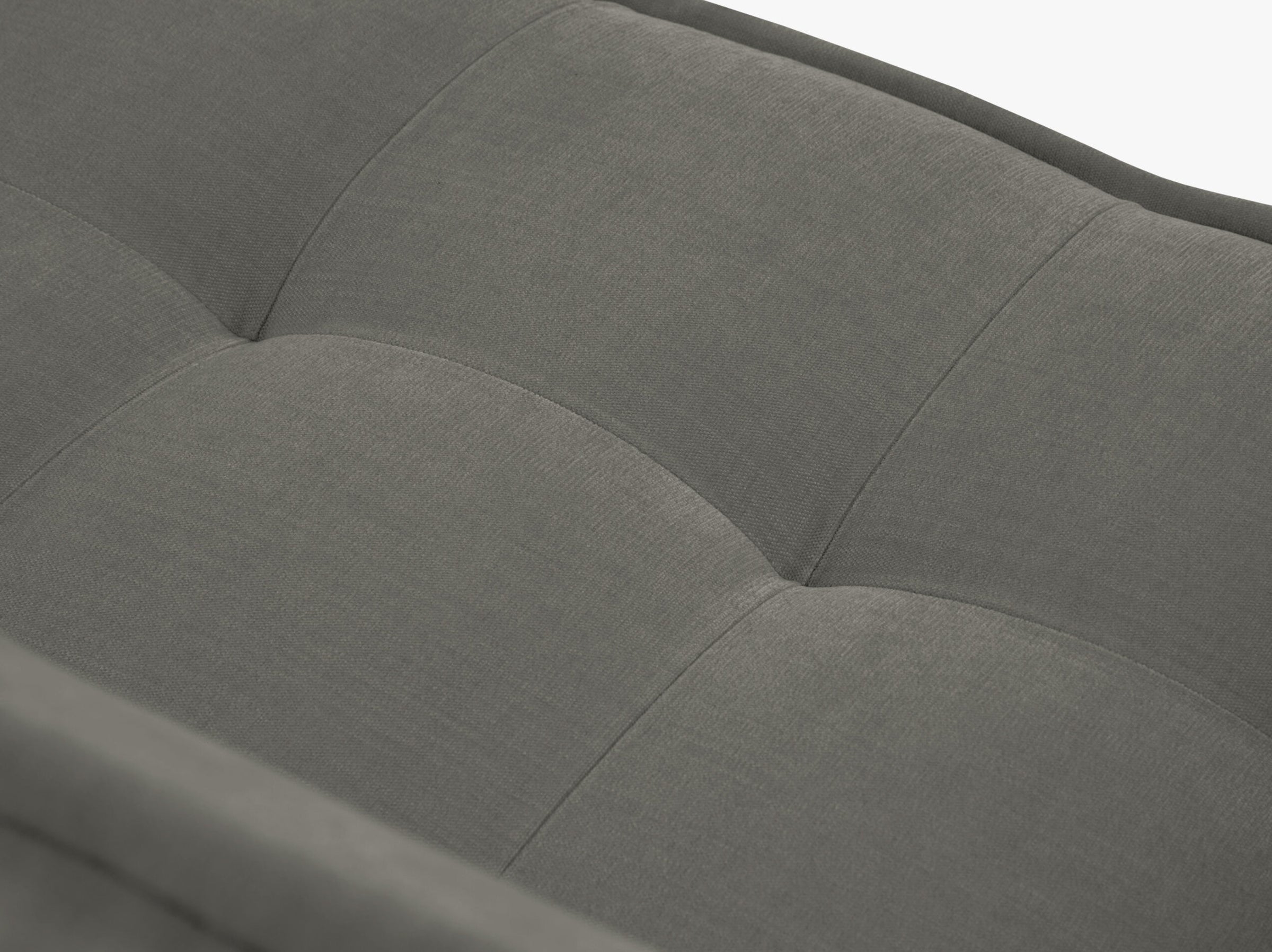 Mike sofas structured fabric grey