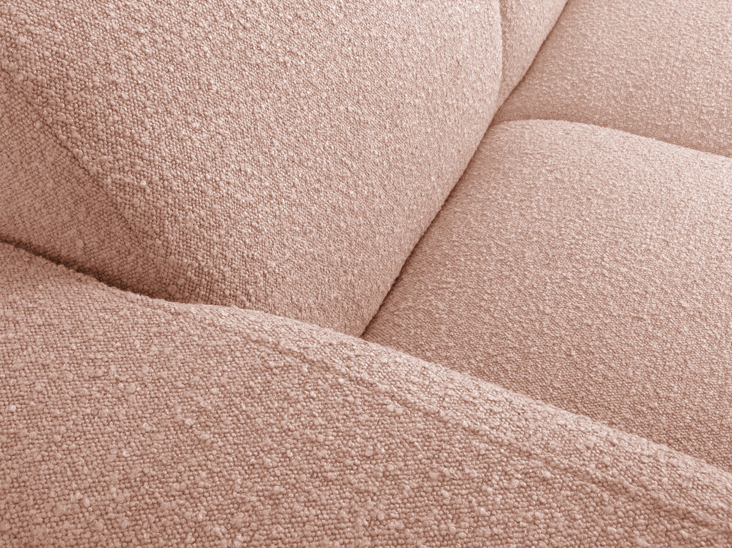 Molino sofás boucle powder pink