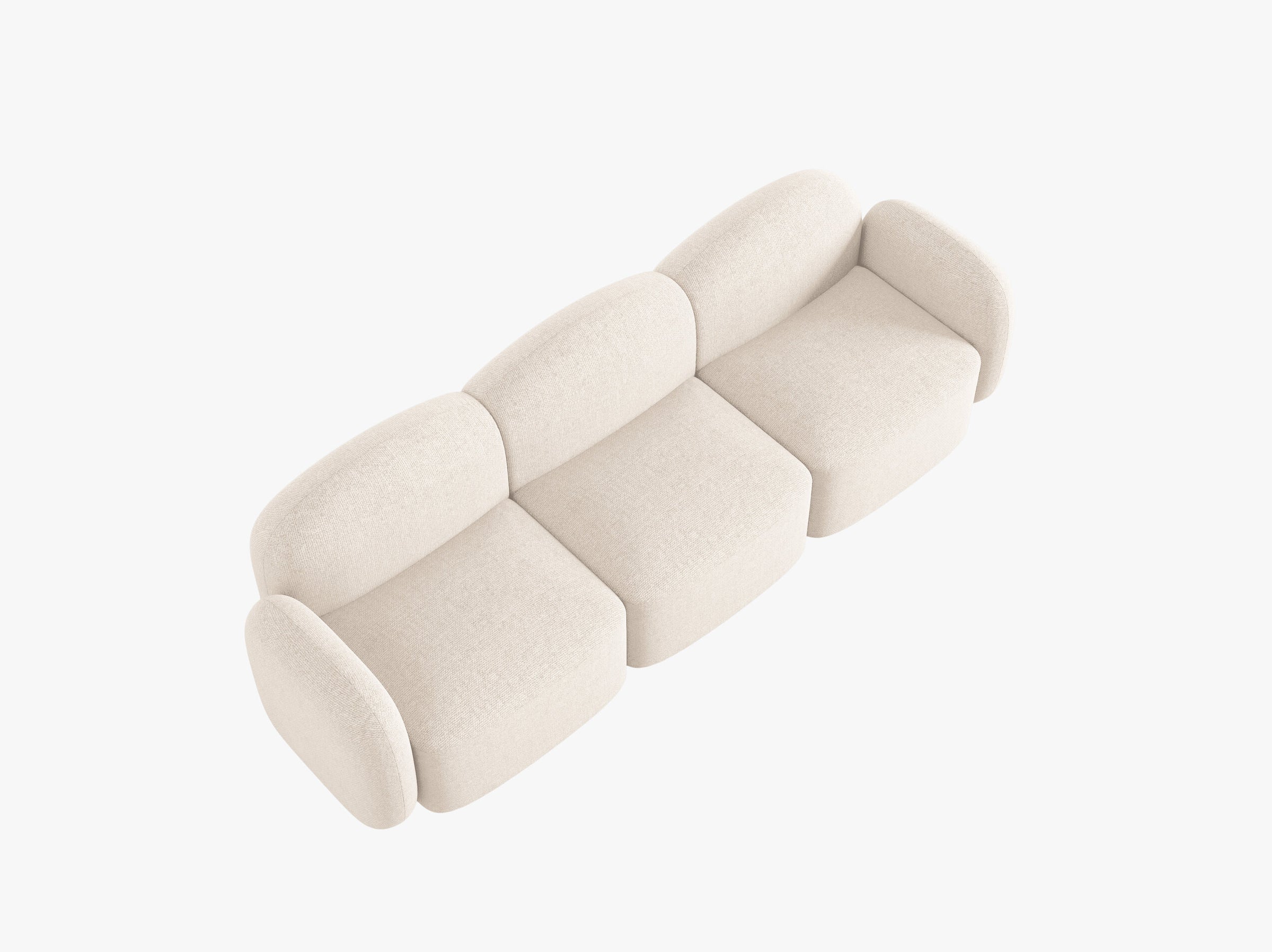 Blair sofas chenille light beige melange