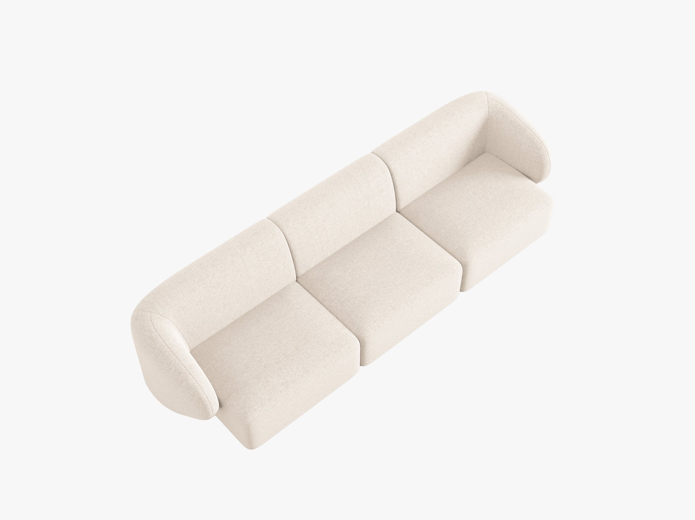 Shane seating chenille light beige melange