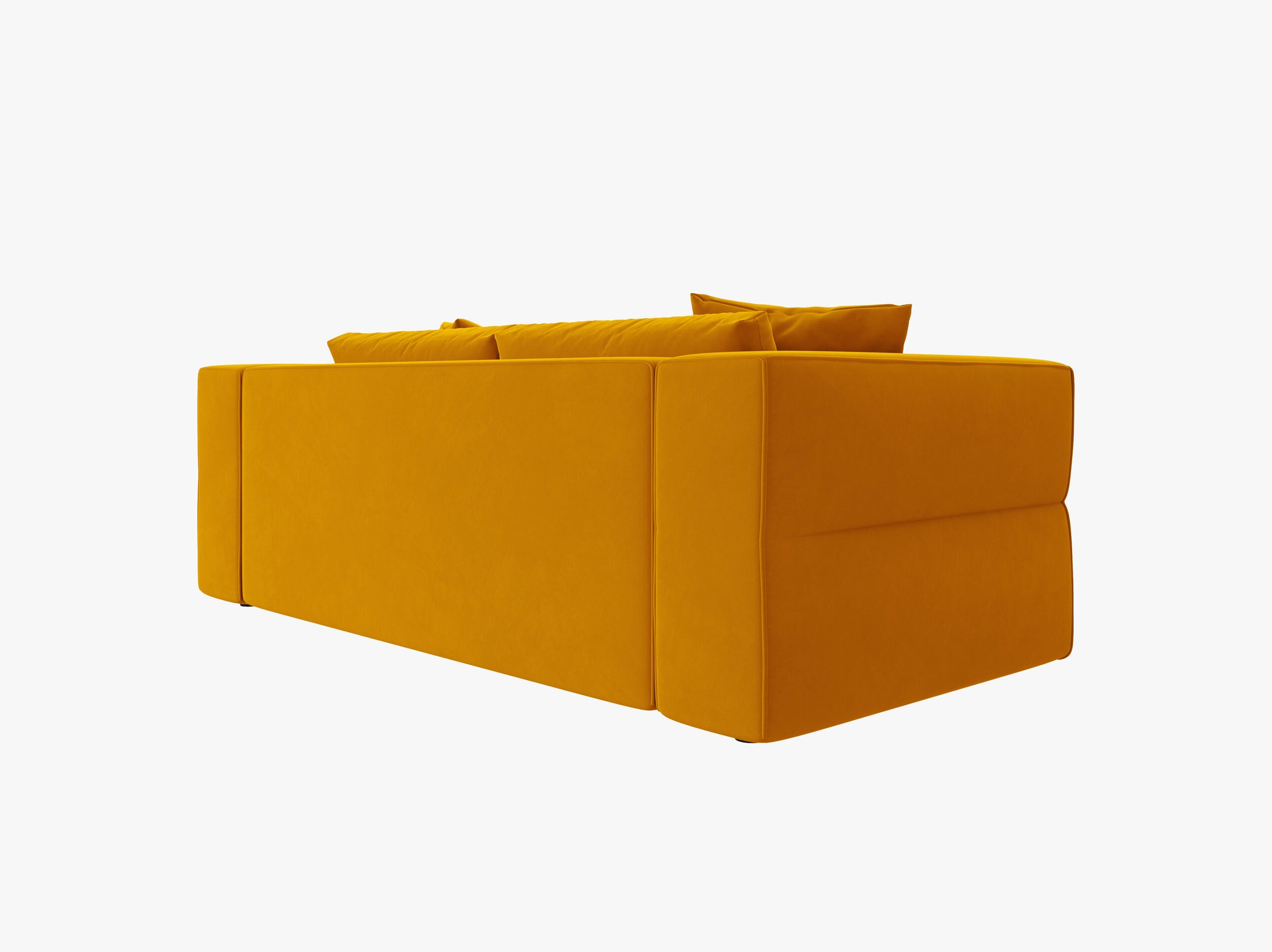 Tyra sofas velvet yellow