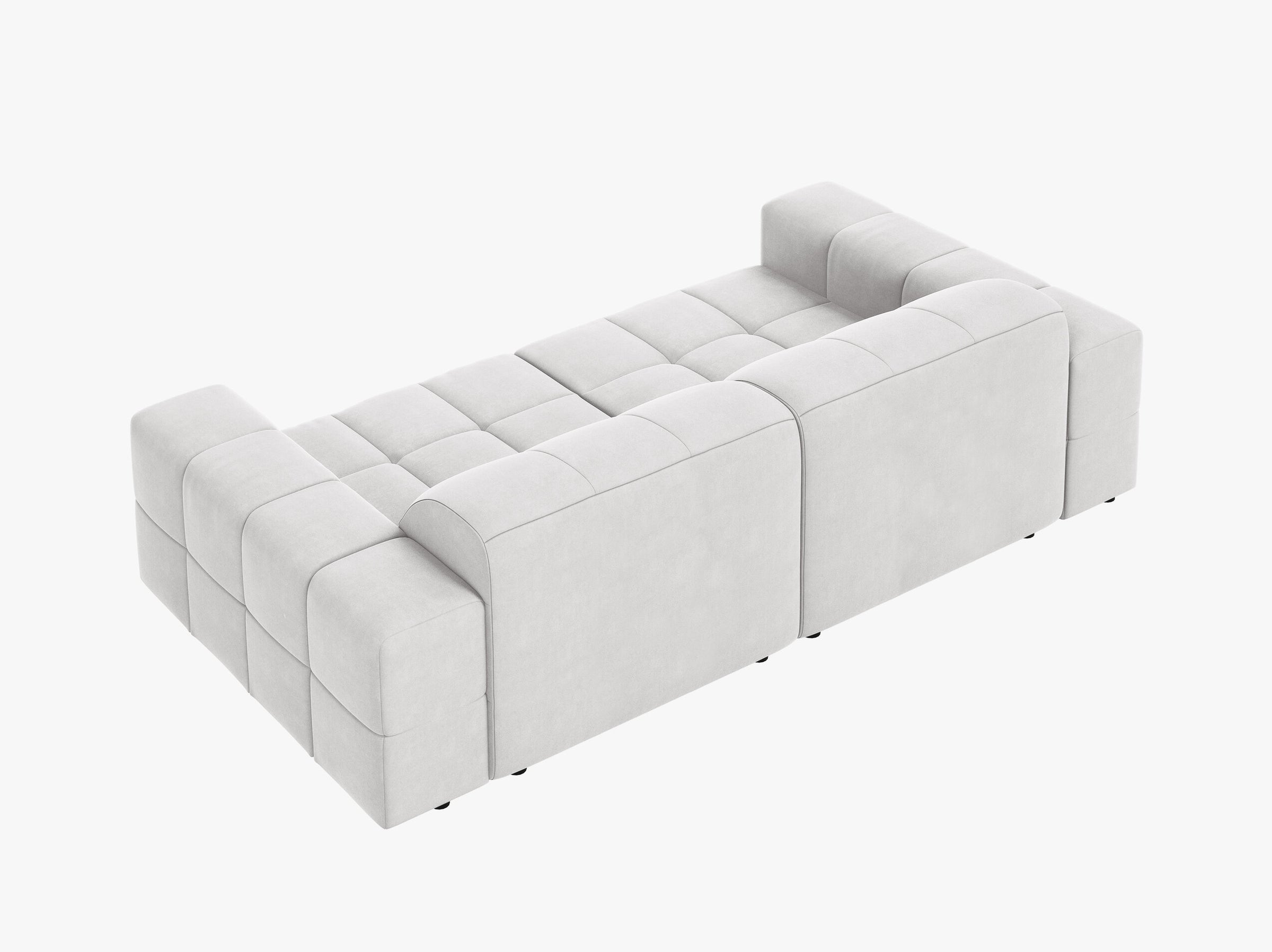 Jennifer sofas velvet silver