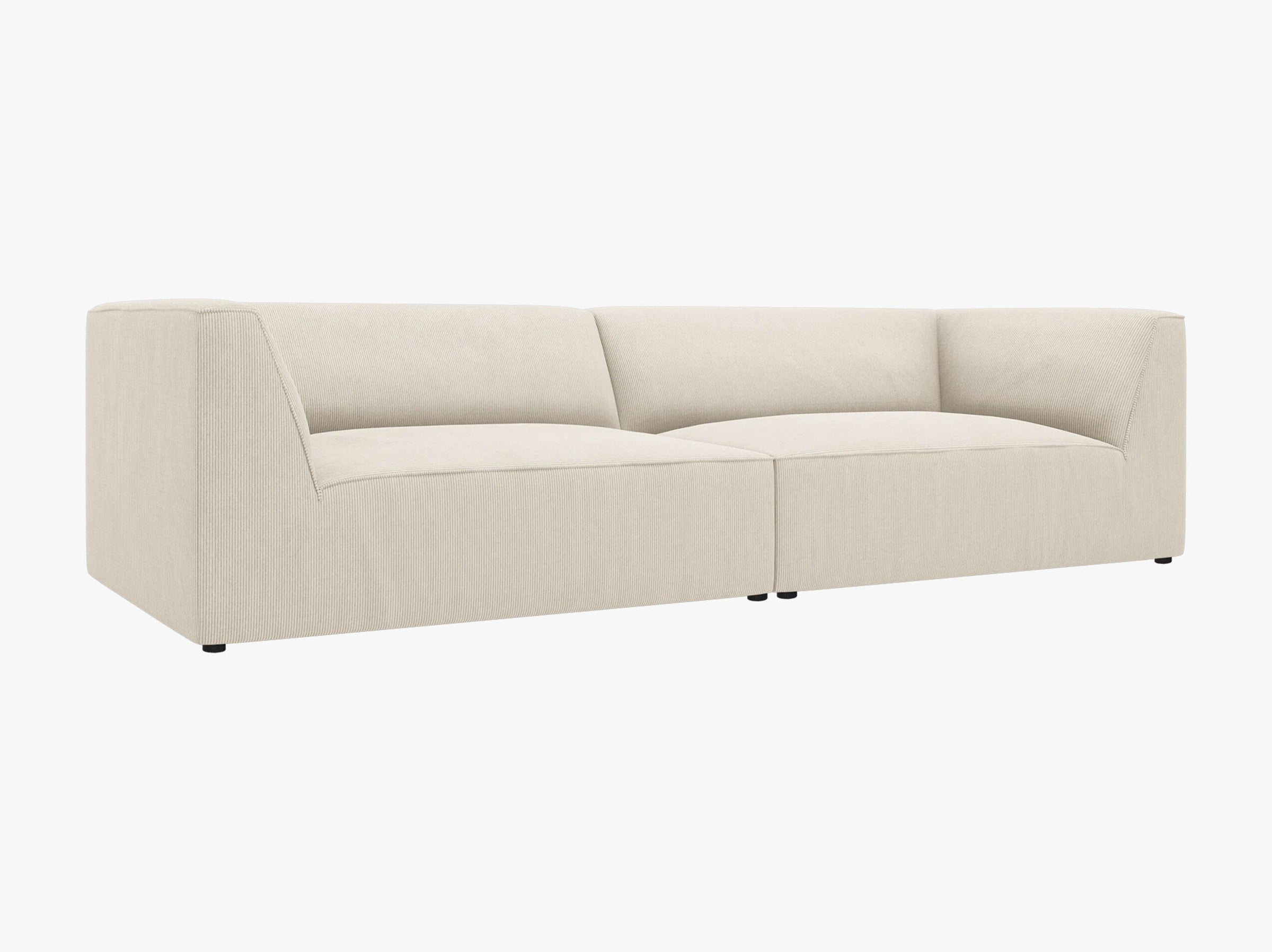 Ruby sofas cord leichtes beige