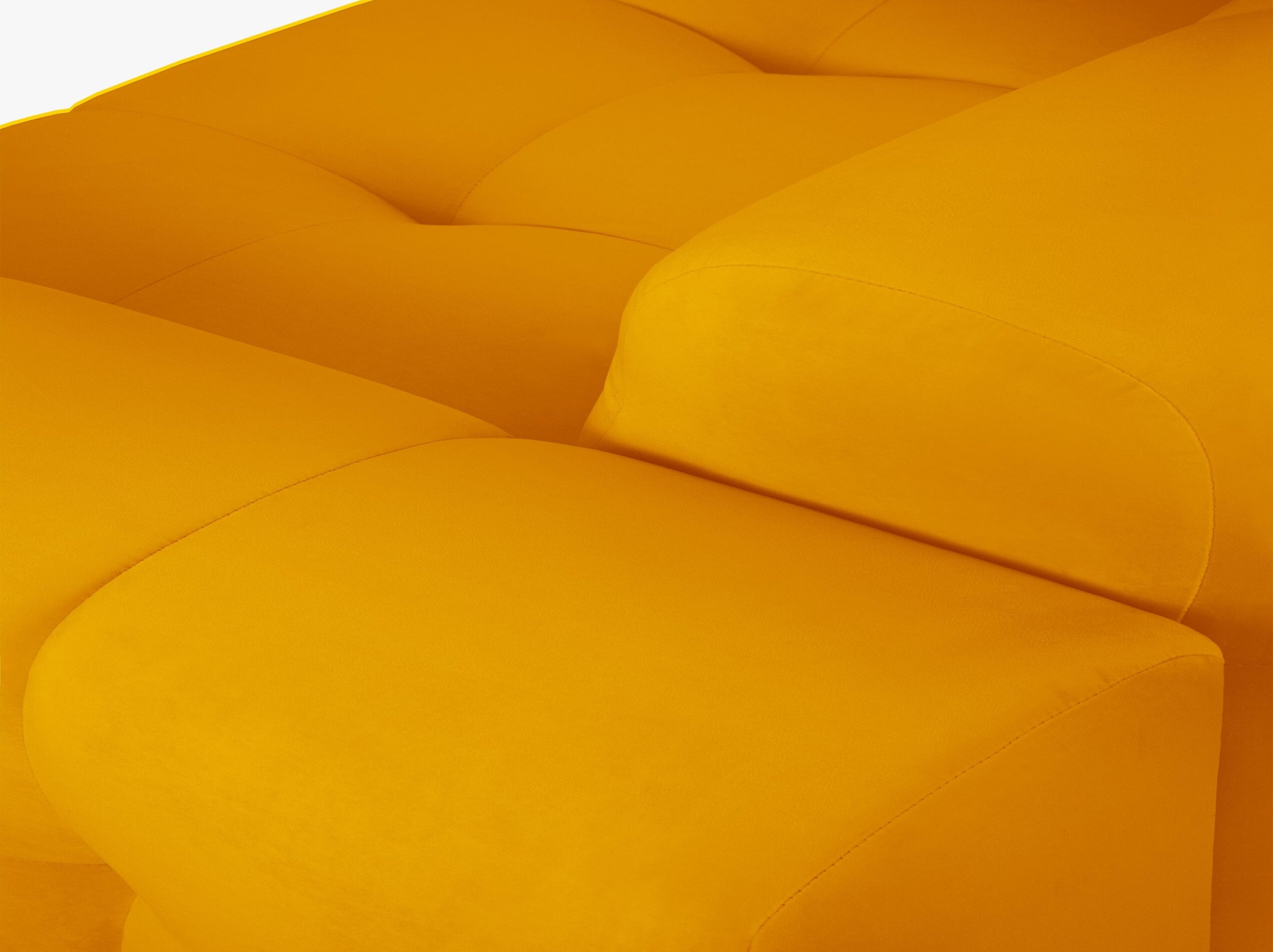Kendal sofás velluto arancione