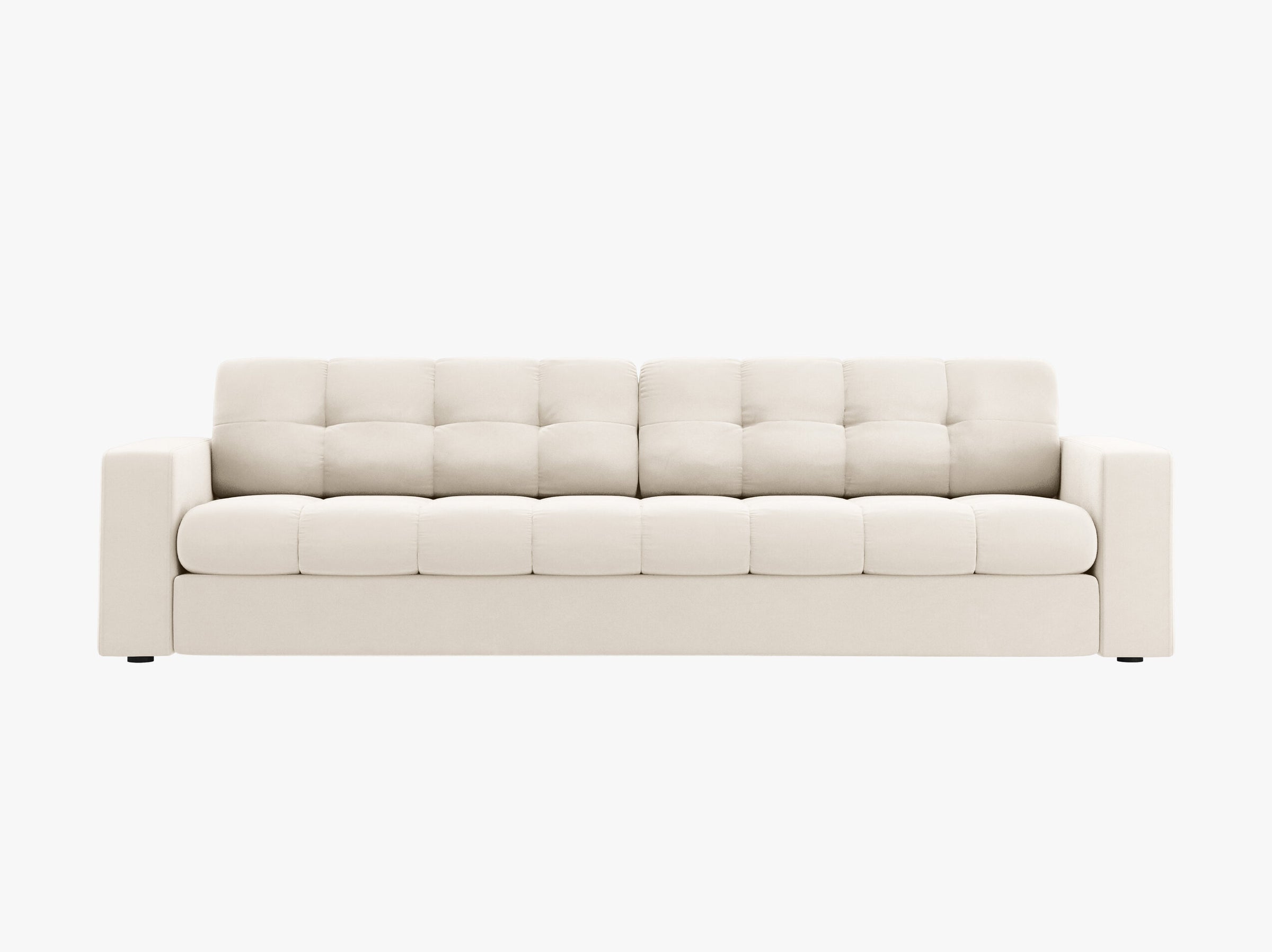 Justin sofas velvet light beige