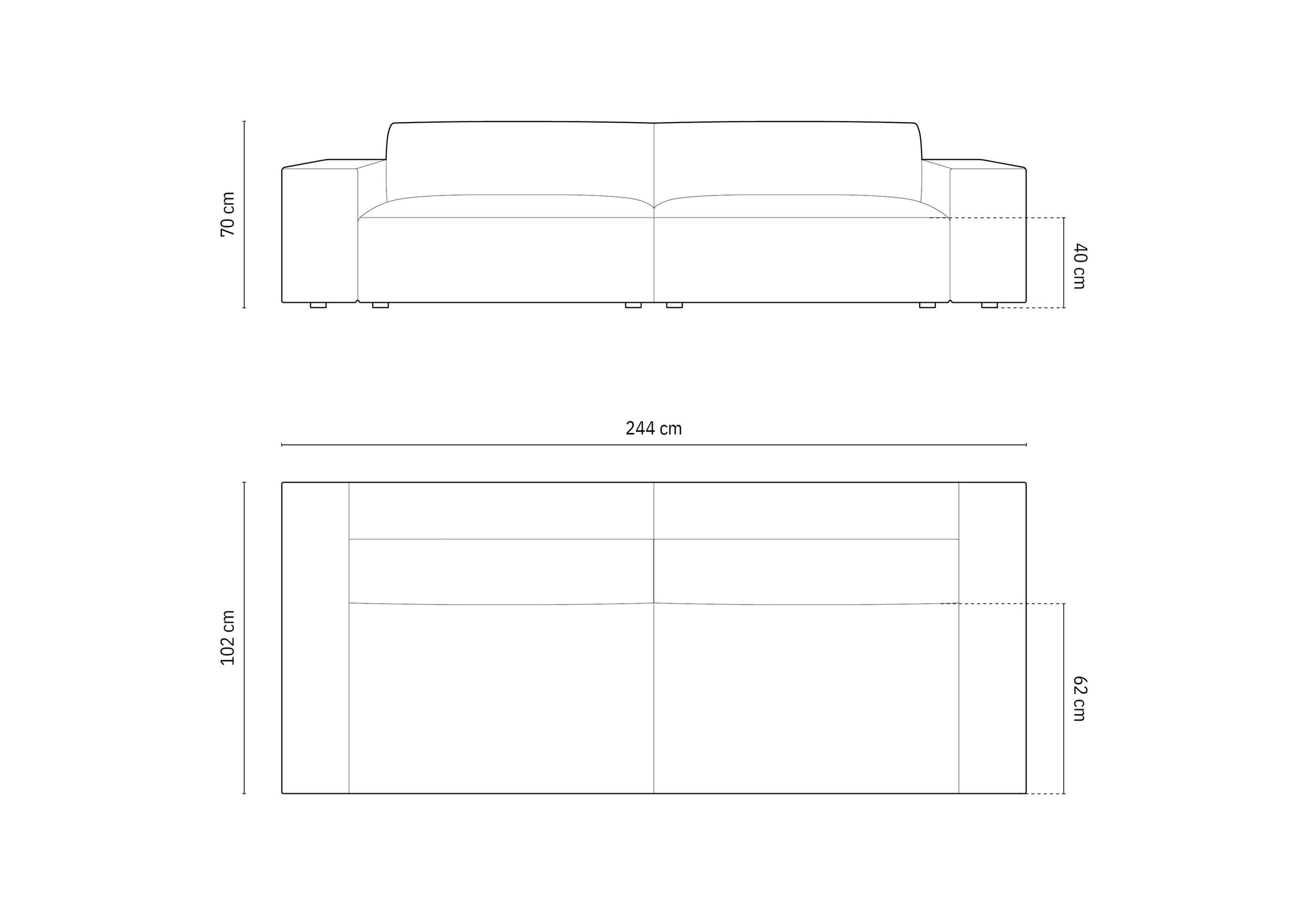 Jodie Structured fabric (Meg357) / Terracotta 5