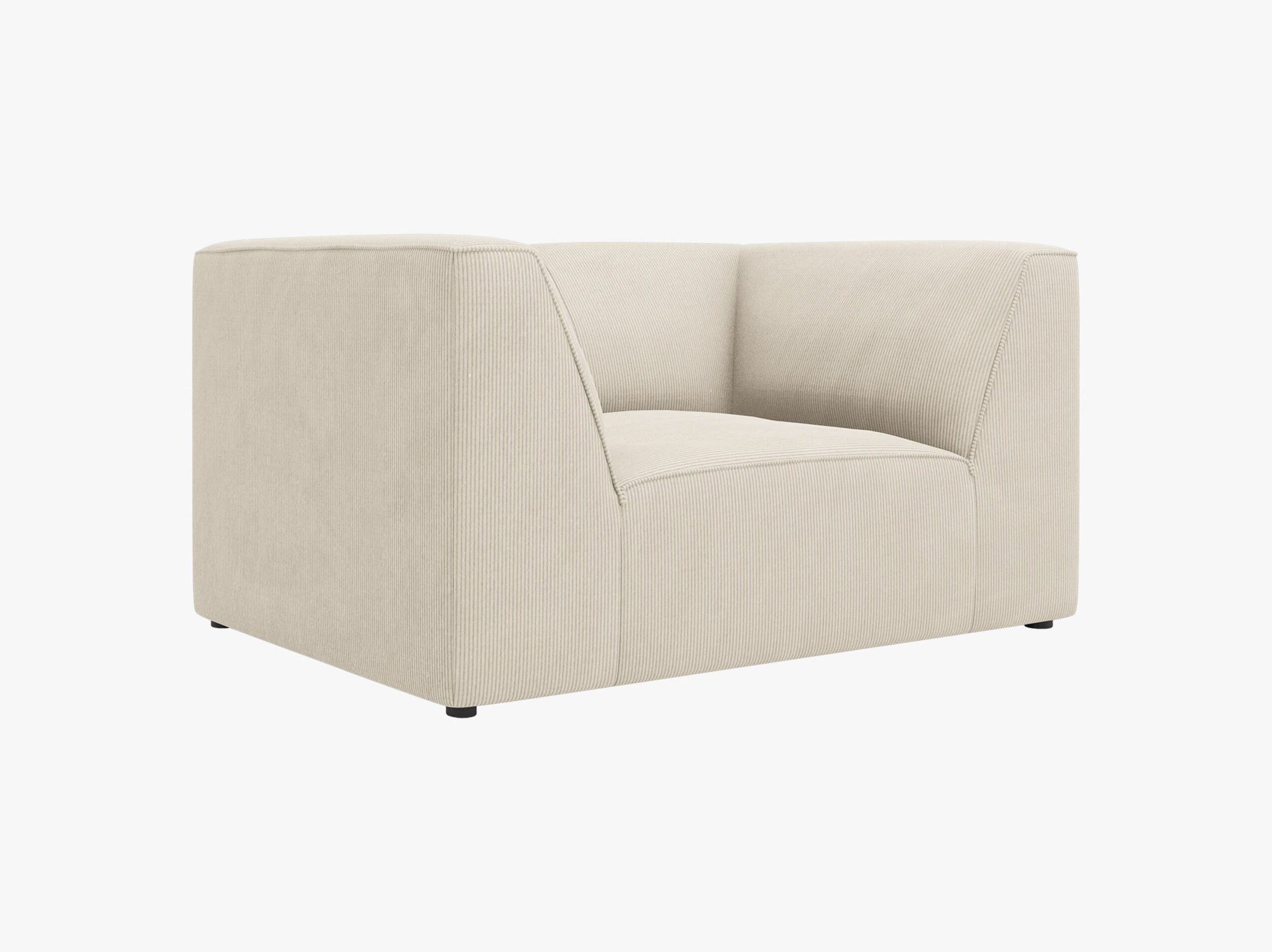 Ruby sofas cord leichtes beige