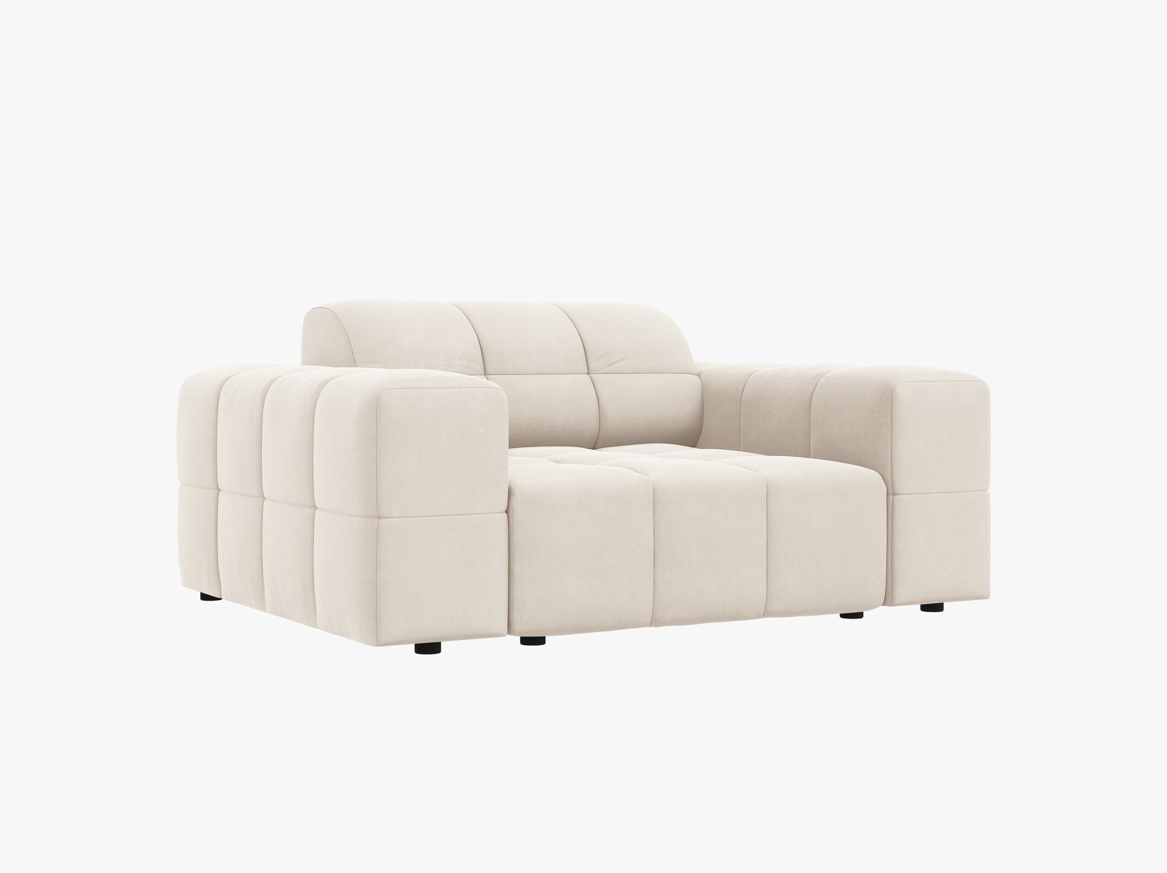 Jennifer sofas velvet light beige