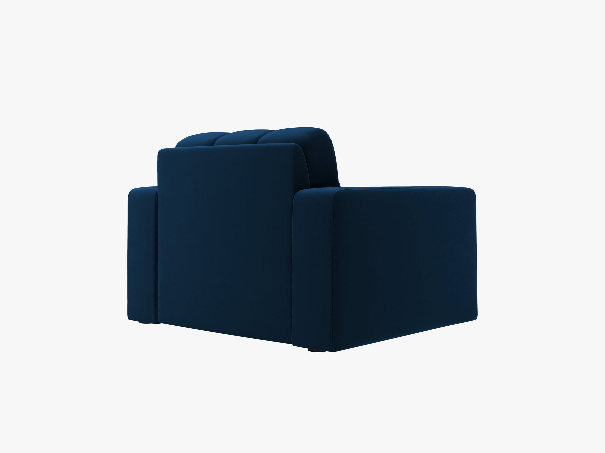 Justin sofas velvet royal blue