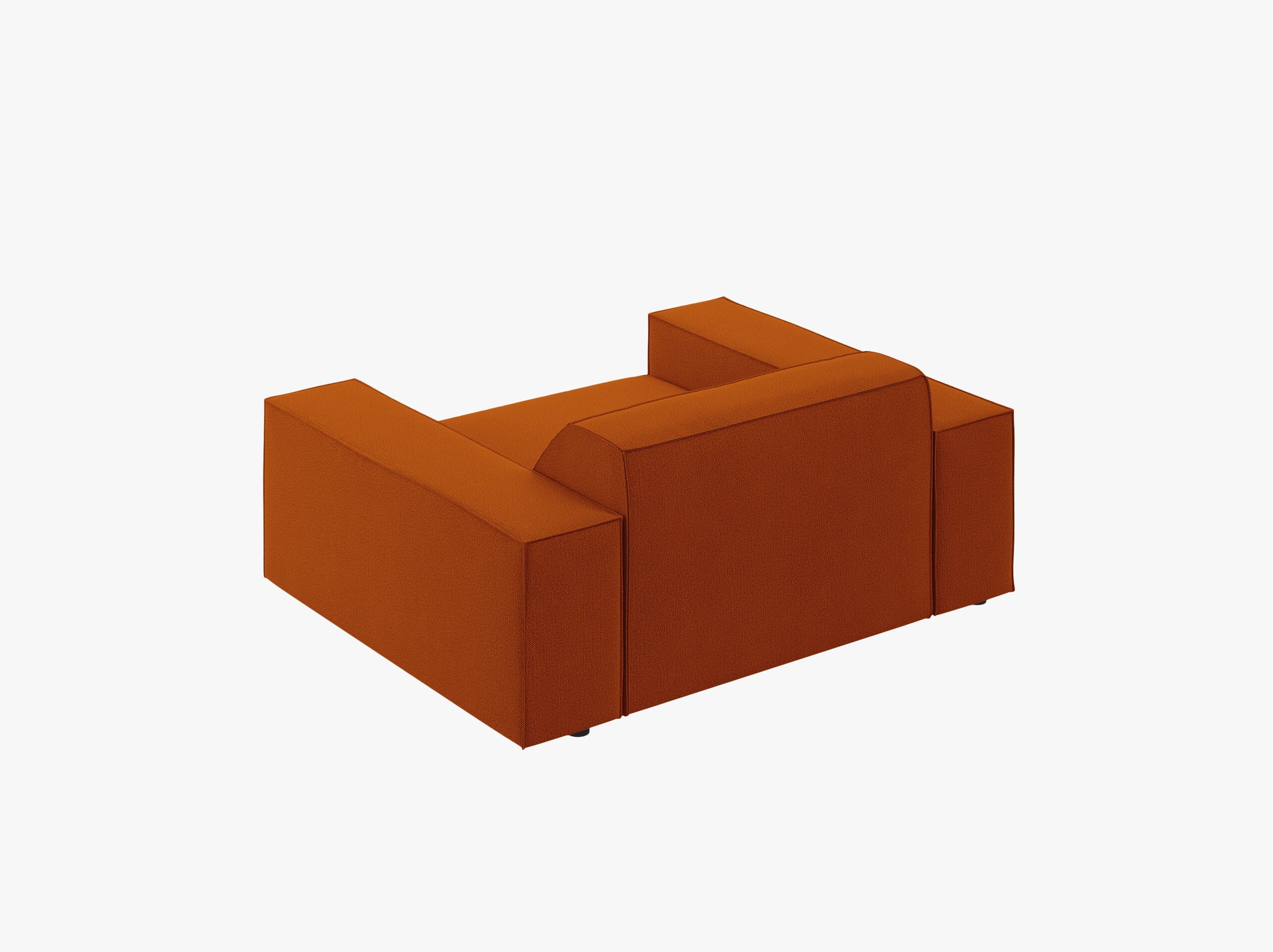 Jodie sofas structured fabric terracotta