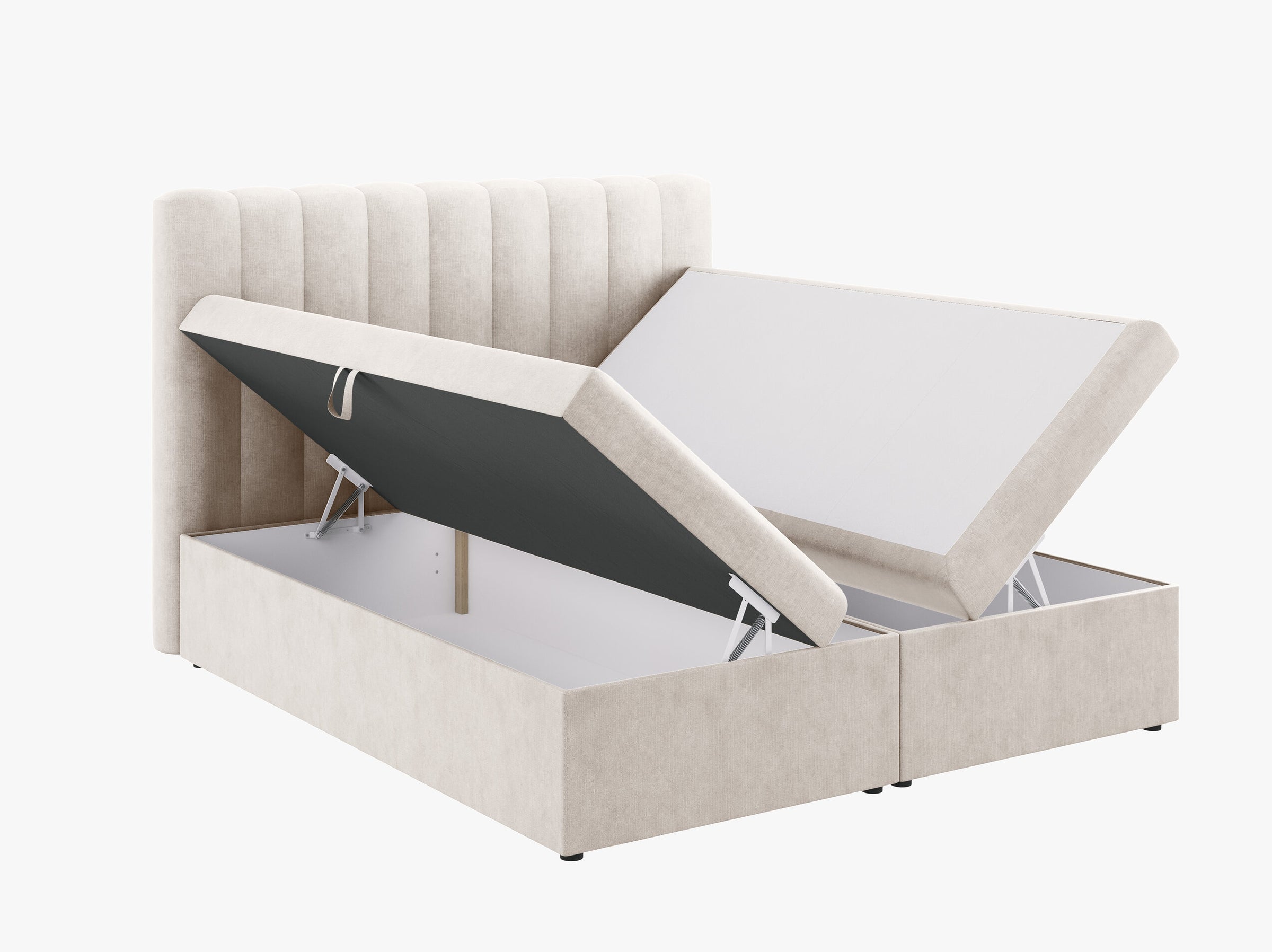 Kelp lits et matelas tissu structurel beige