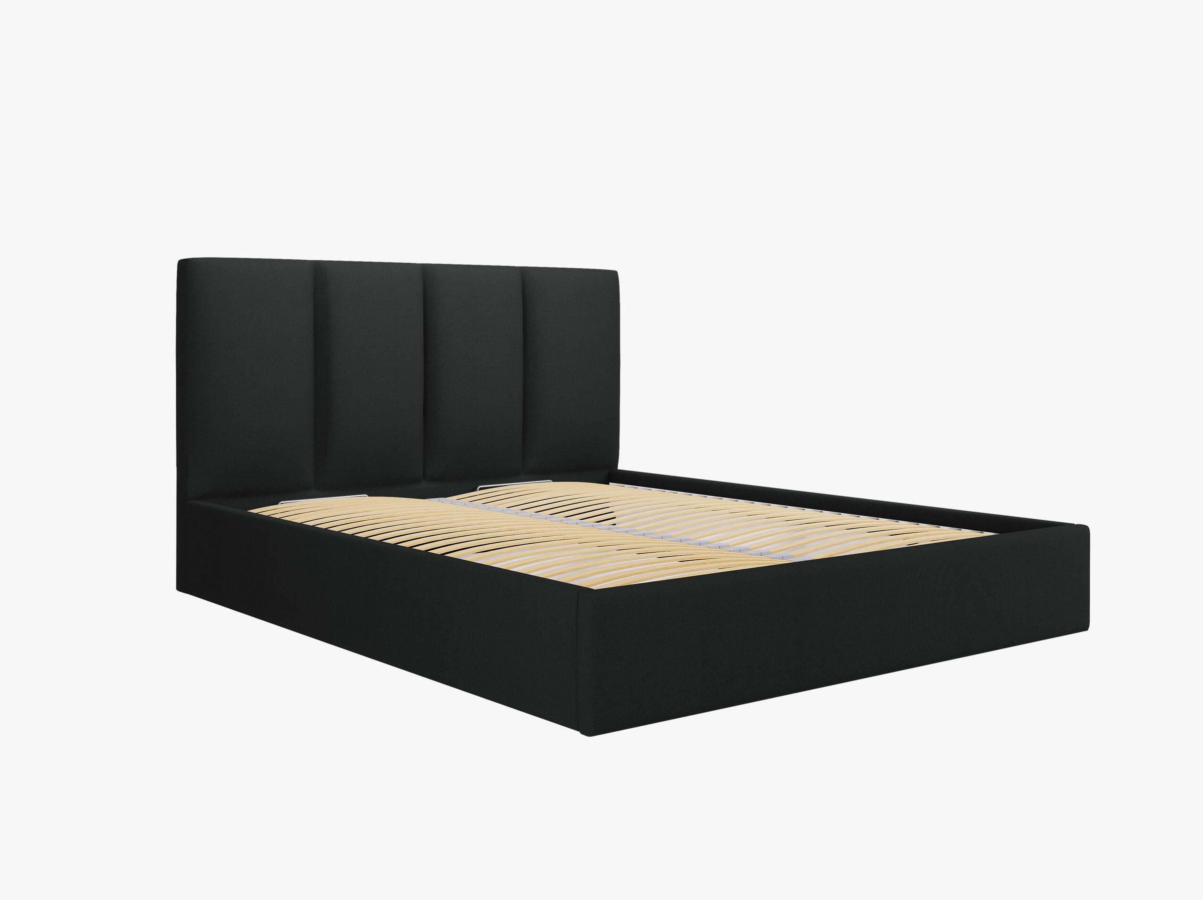 Pyla lits et matelas tissu structurel noir