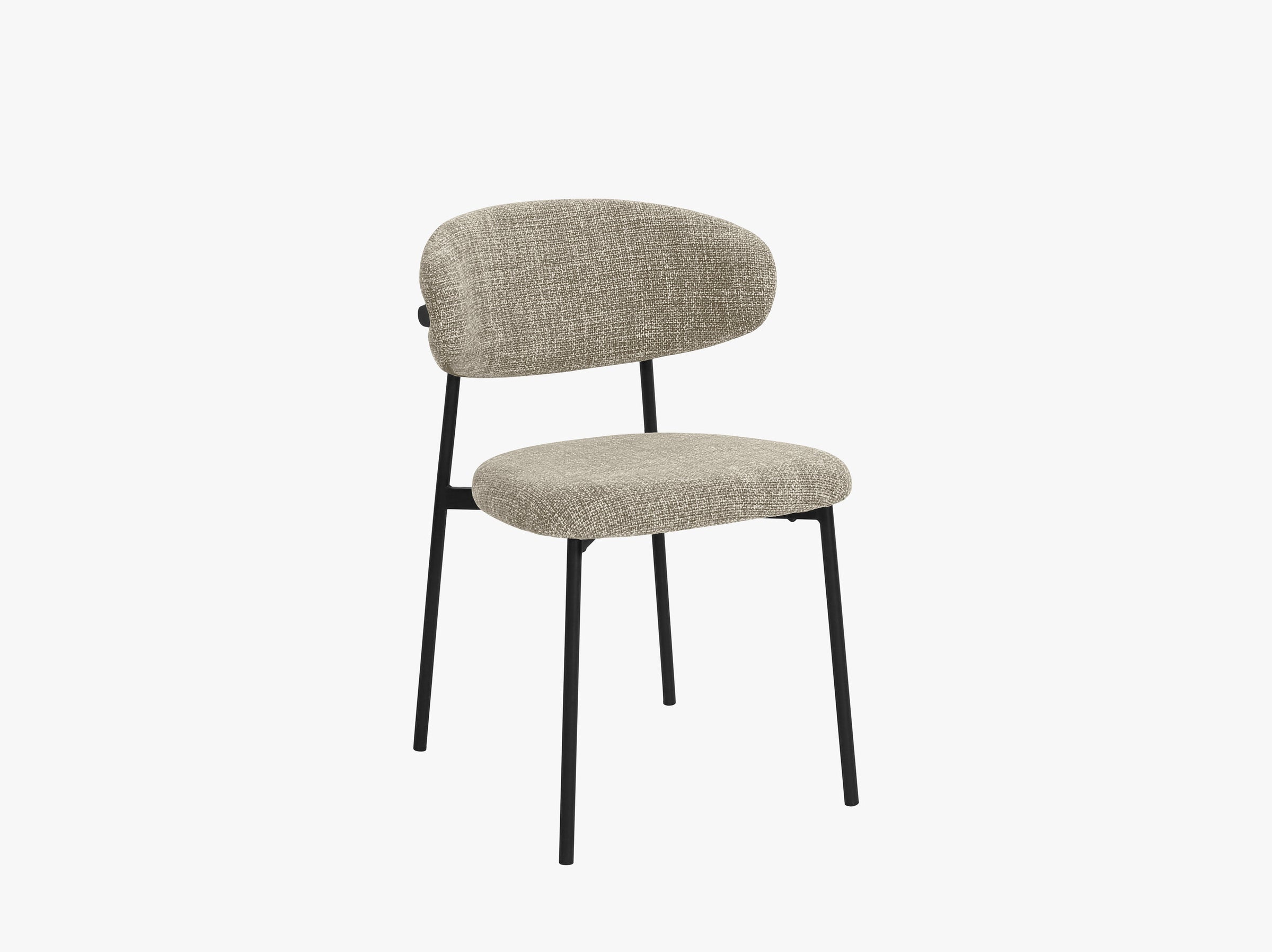 Sander tables et chaises chenille beige