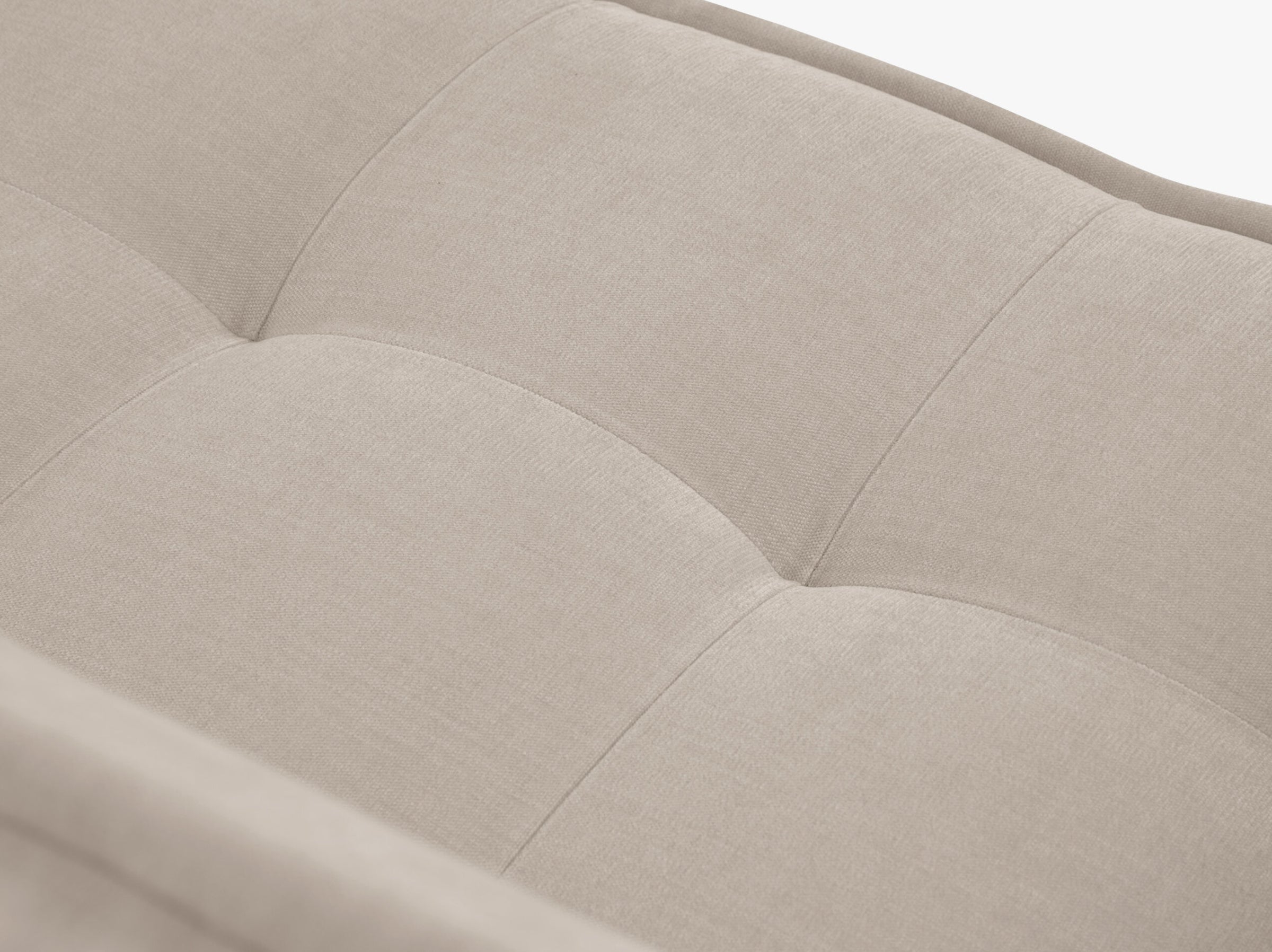 Mike sofas structured fabric beige